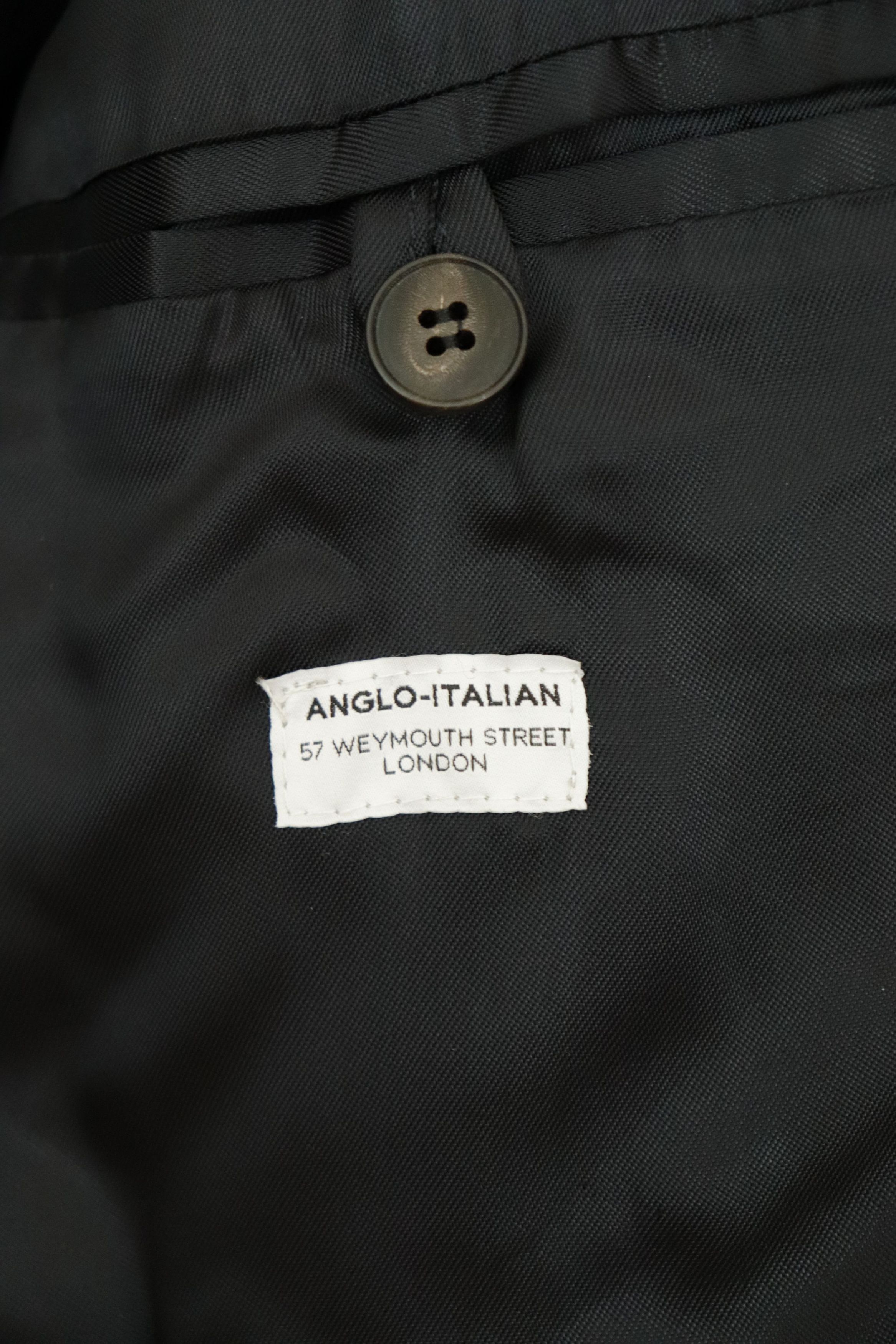 Anglo-Italian Three Bucket Pocket Jacket in Windowpane Check Size US S / EU 44-46 / 1 - 8 Thumbnail