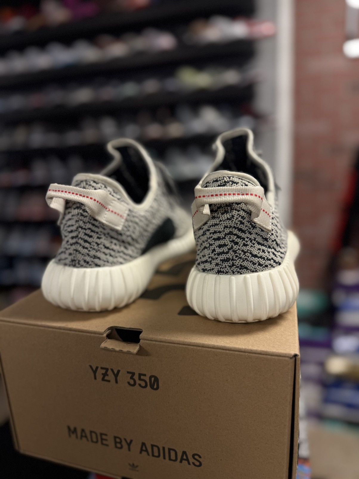 Adidas × Yeezy Yeezy 350 Turtle Dove Size 11.5 (AQ4832) Clean OG All Size US 11.5 / EU 44-45 - 8 Thumbnail