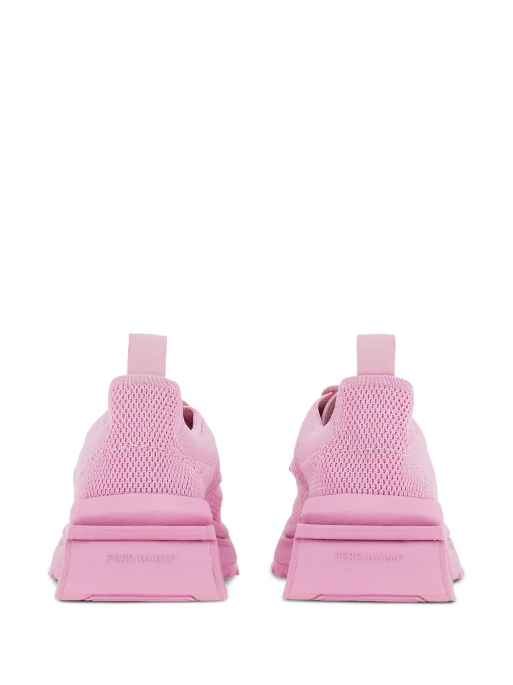 Salvatore Ferragamo o1y0426 Low-Top Sneakers in Pink Size US 7.5 / IT 37.5 - 3 Thumbnail