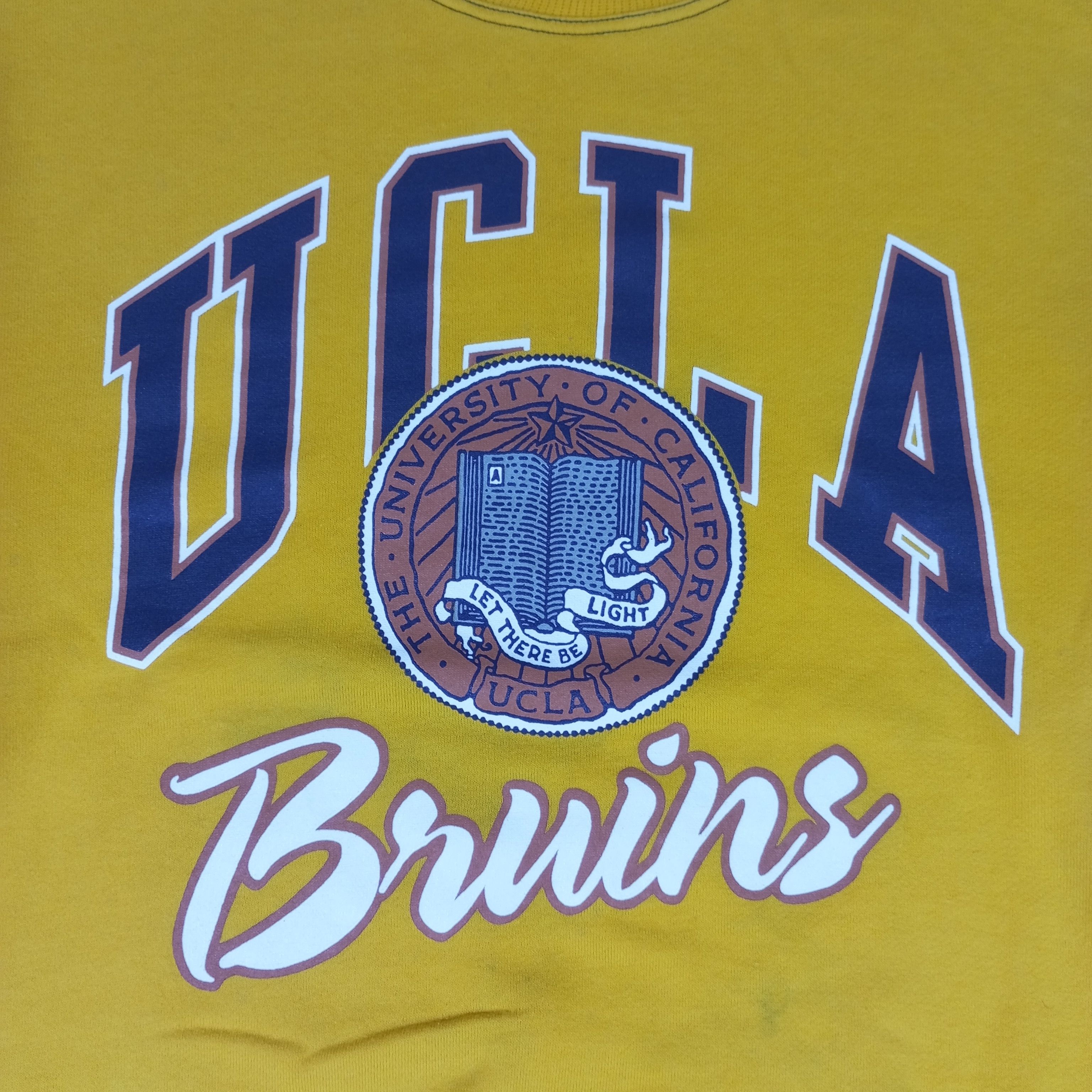 Vintage UCLA Bruins University Of California Logo Vintage Sweatshirt Size US M / EU 48-50 / 2 - 2 Thumbnail