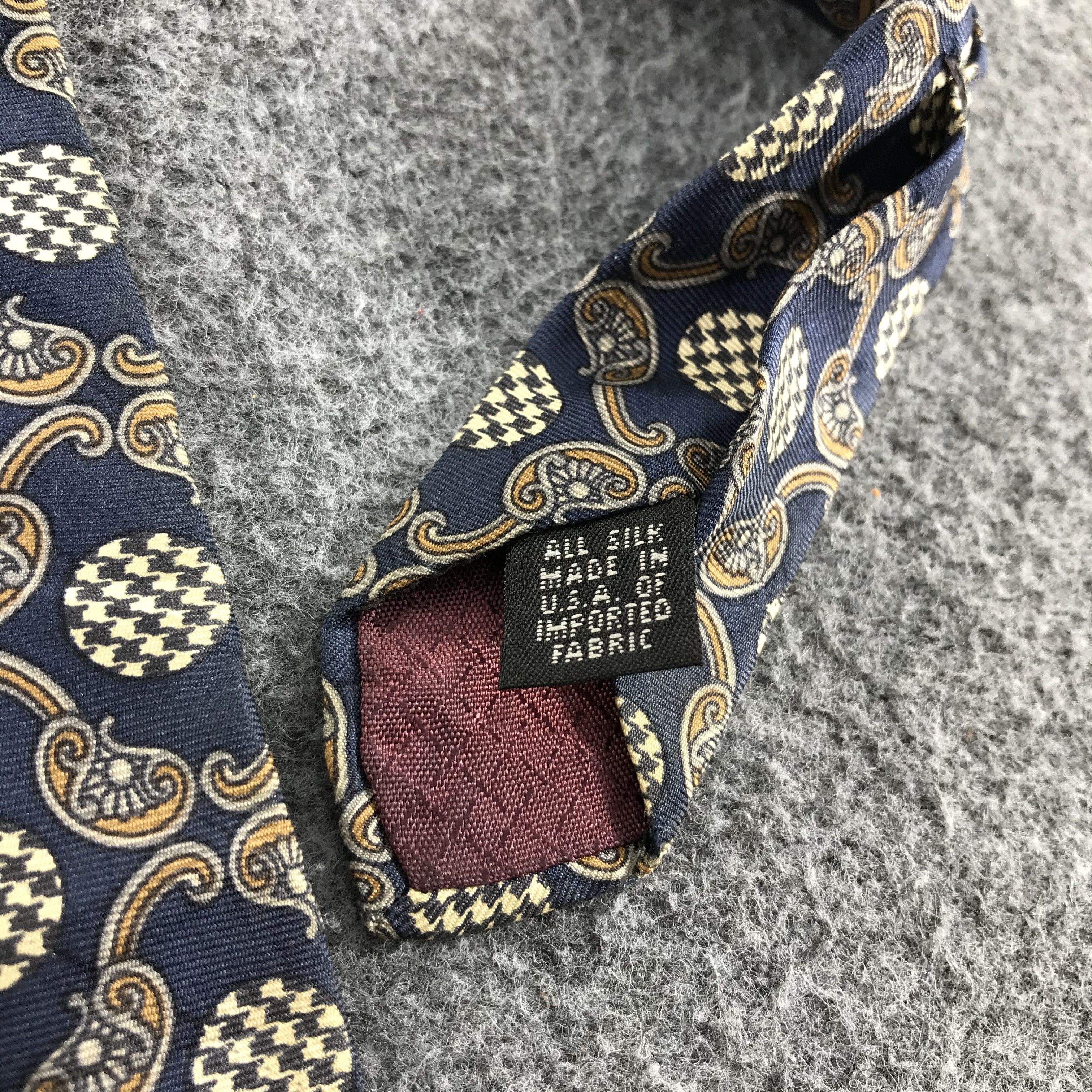 Vintage Vintage ChrIStian diOR Monsieur Silk Neck Ties T18 Size ONE SIZE - 7 Thumbnail