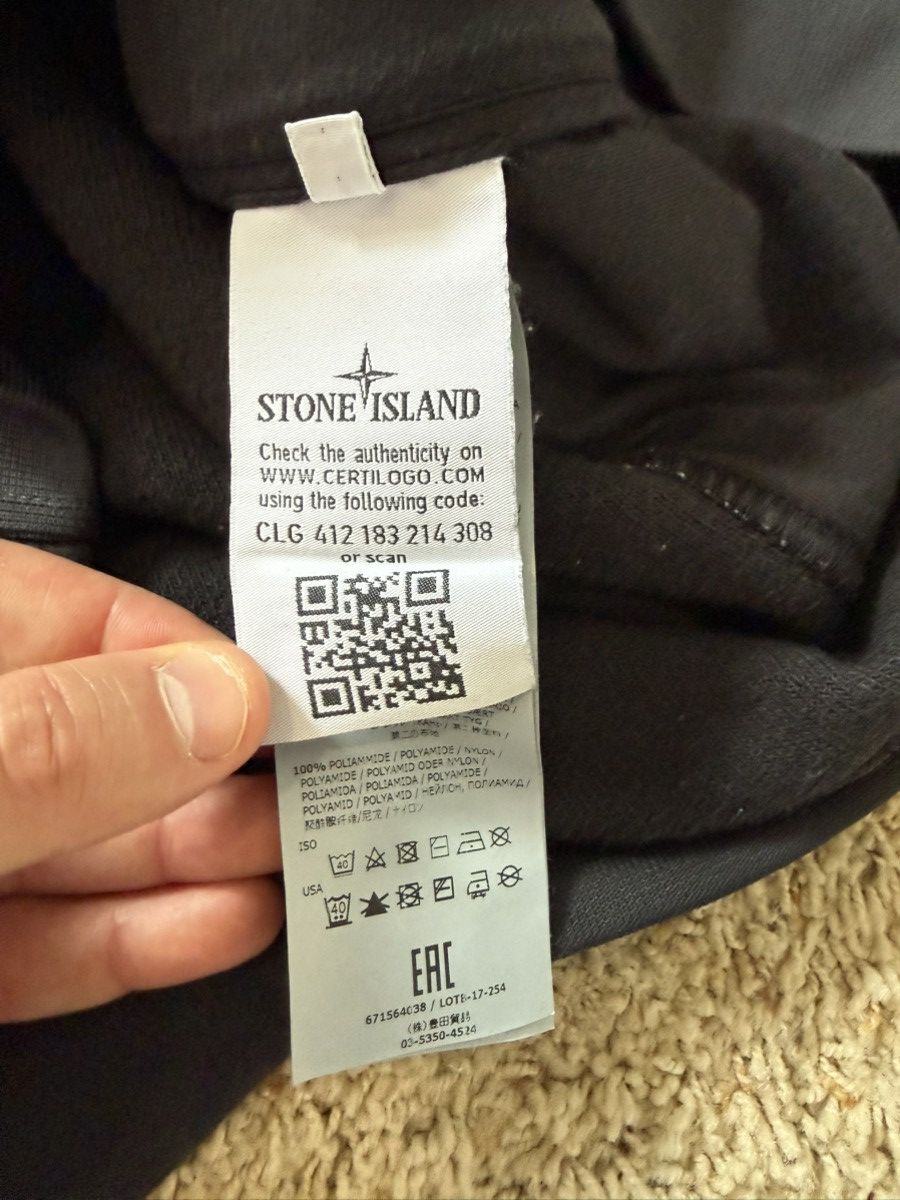 Stone Island Stone Island 61338 Fleece Hoodie in Black Size US L / EU 52-54 / 3 - 6 Thumbnail