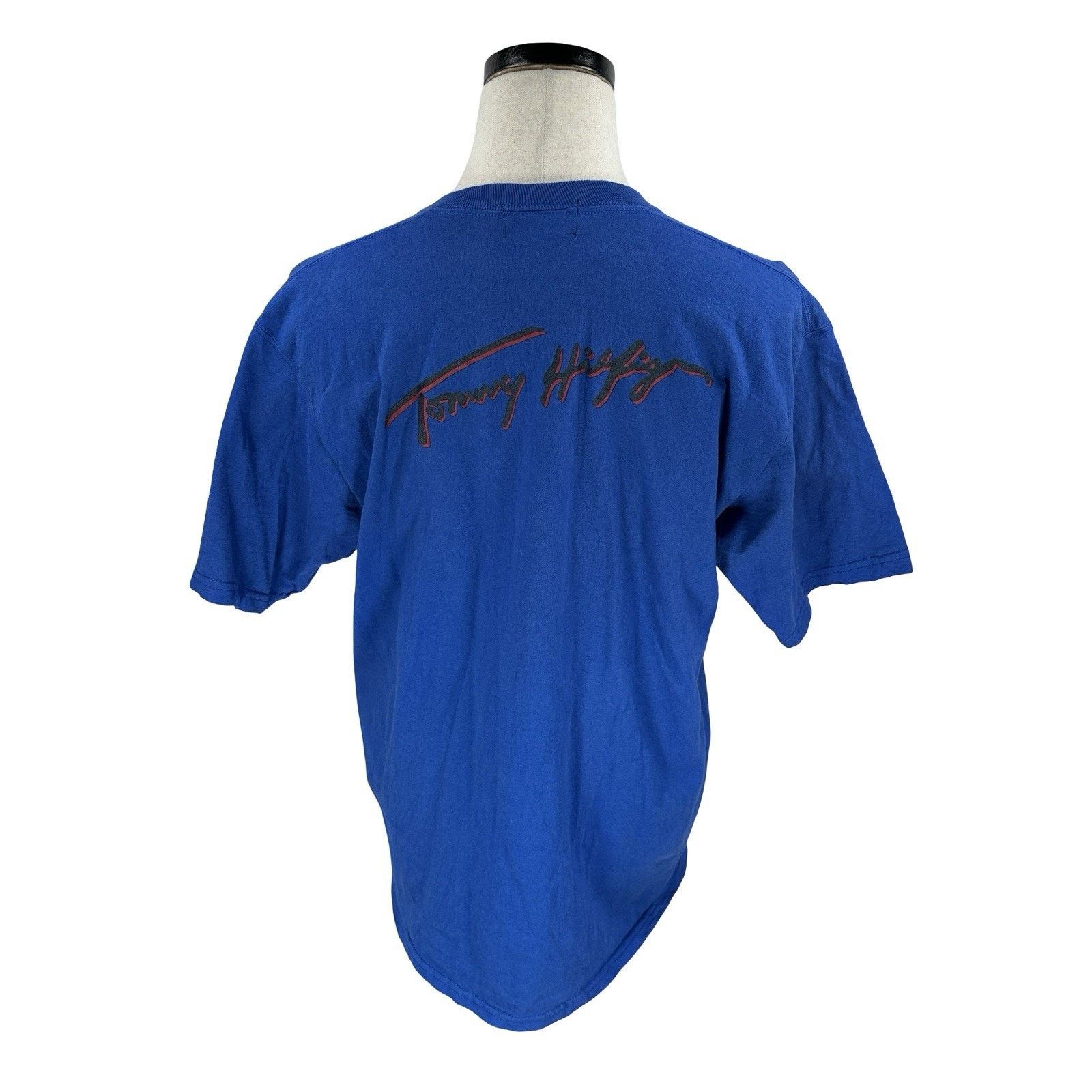 Tommy Hilfiger VTG Tommy Hilfiger Alpine Edition T-Shirt Mens L Blue 2000 Size US L / EU 52-54 / 3 - 4 Thumbnail
