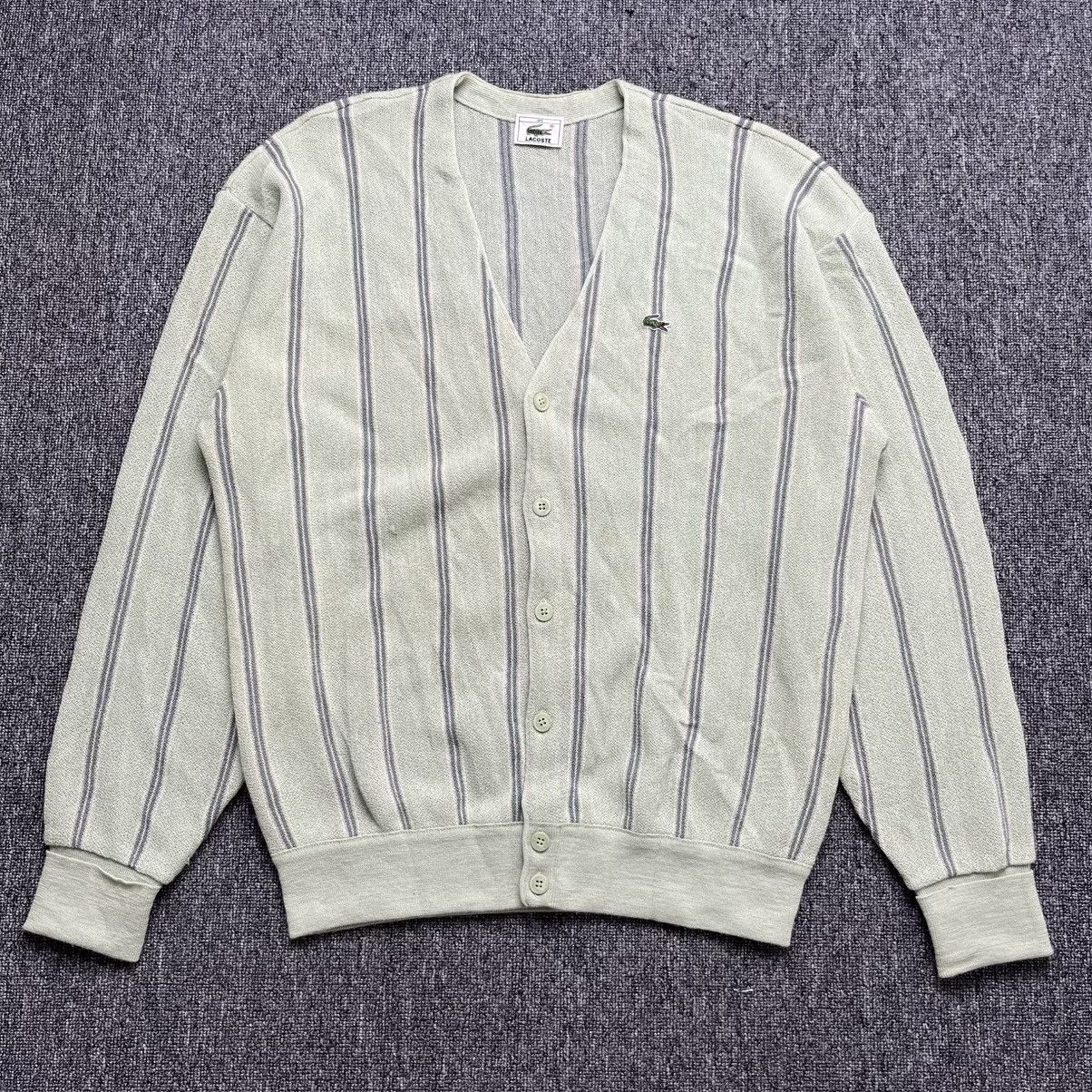 Lacoste Lacoste vintage cardigan sweater knitted Size US XL / EU 56 / 4 - 1 Thumbnail
