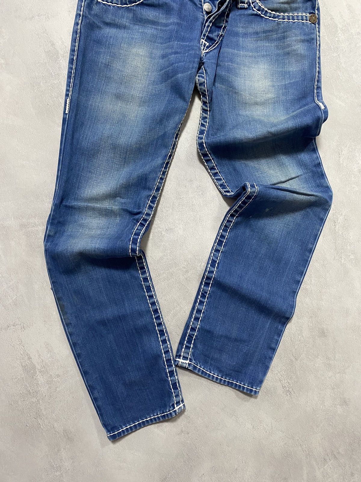 True Religion × Vintage Vintage Jeans Pants True Religion Jhony Super T SLIM-FIT /32 Size US 32 / EU 48 - 8 Thumbnail