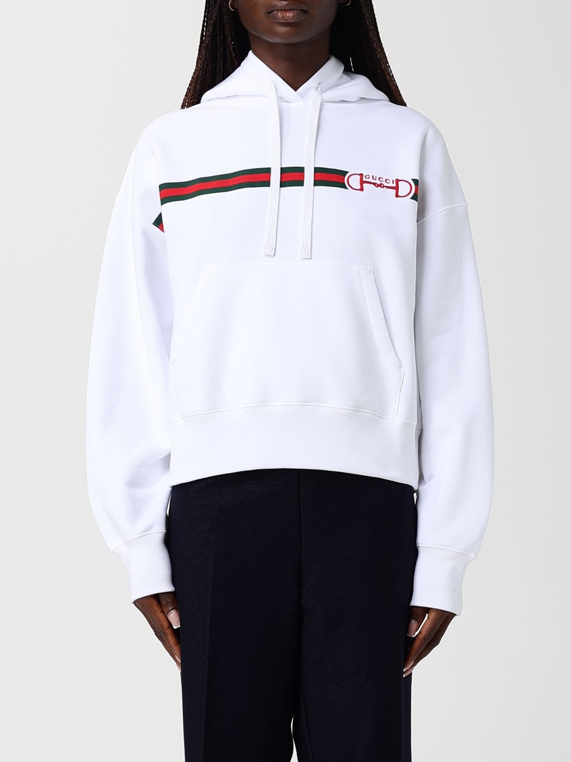 Gucci Gucci Sweatshirt Woman White Size M / US 6-8 / IT 42-44 - 1 Thumbnail