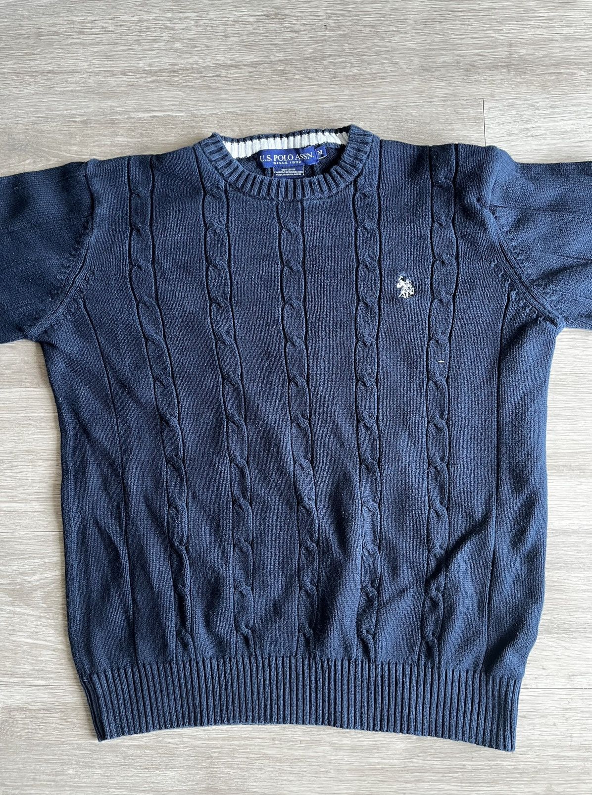 U.S. Polo Assn. × Vintage USPA knit sweater Size US M / EU 48-50 / 2 - 2 Thumbnail