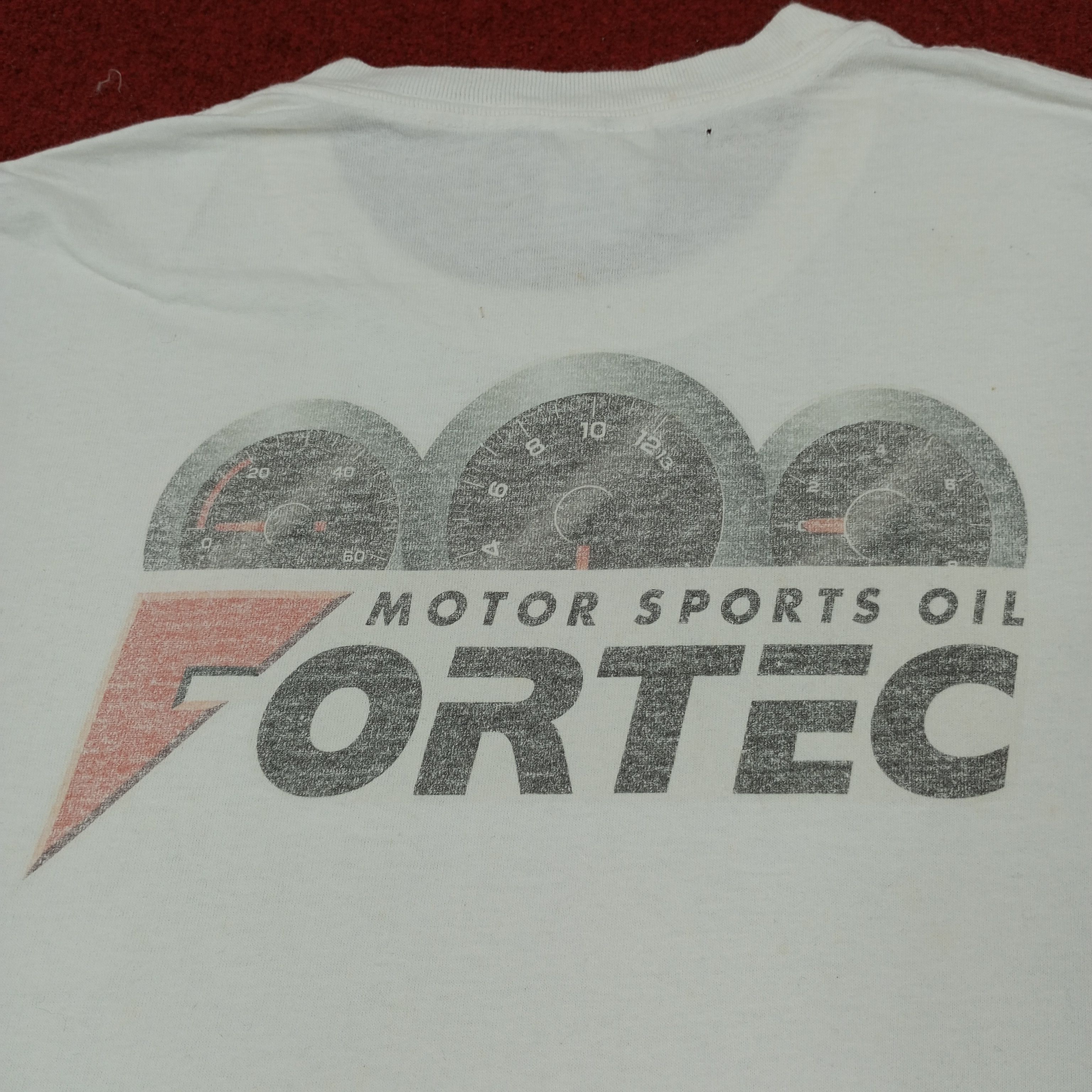 Vintage Fortec Motor Sports Oil Tshirt Size US L / EU 52-54 / 3 - 2 Thumbnail