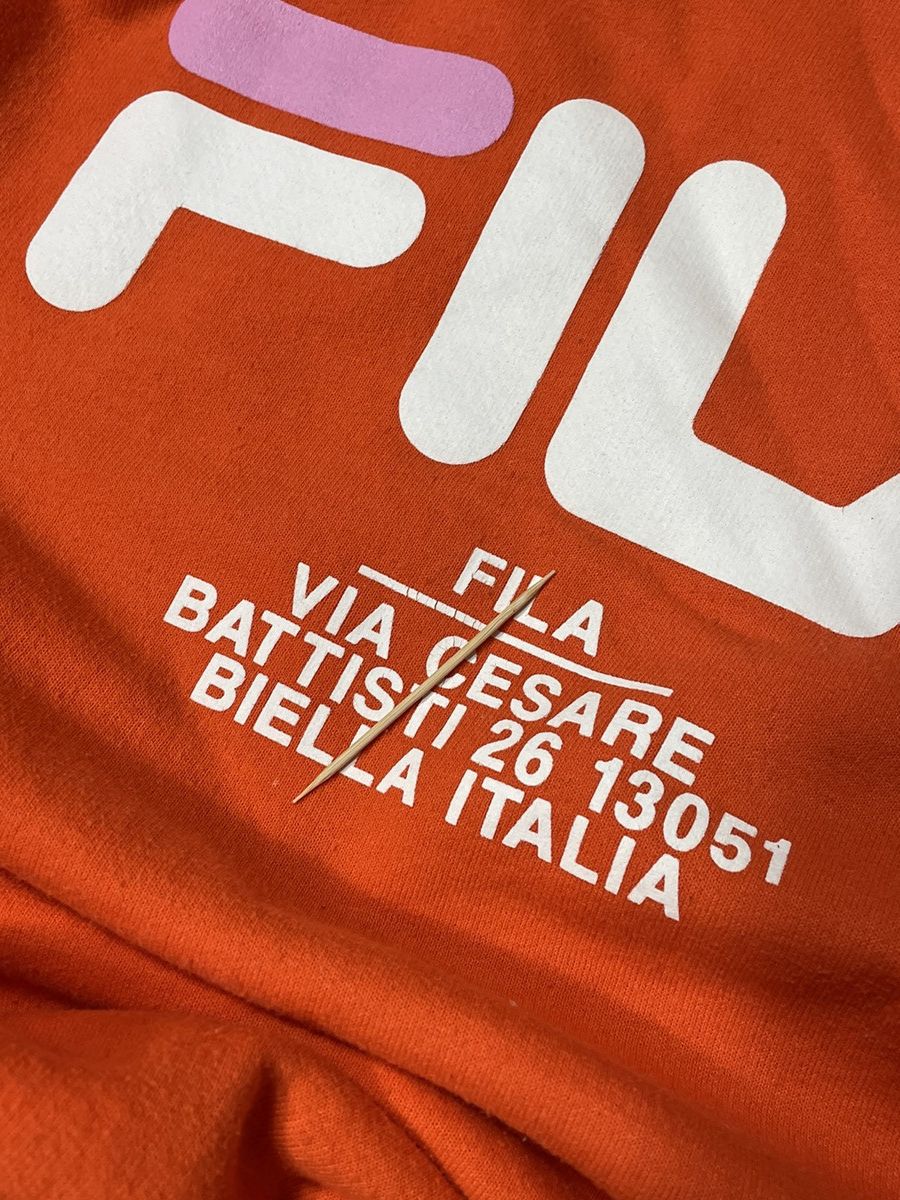 Fila 🔥Offers🔥Fila Vintage Y2K Sweatshirt Rare Spellout Boxy 90s Size US L / EU 52-54 / 3 - 5 Thumbnail