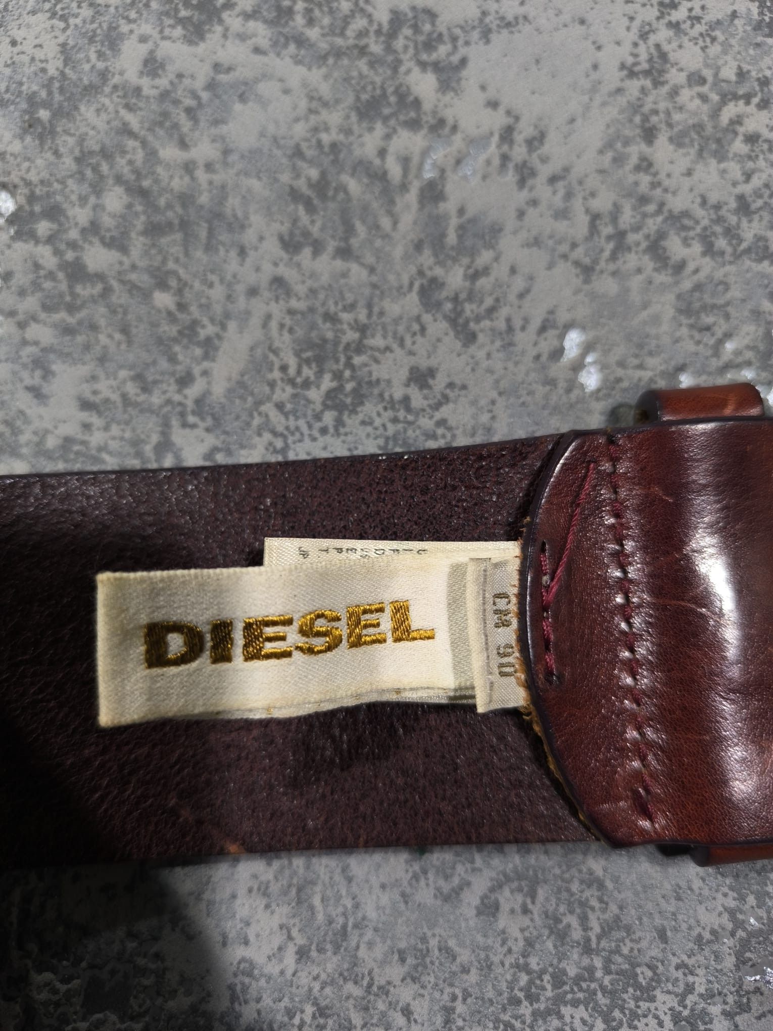 Diesel vintage diesel d-ring big buckle western italy leather belt Size ONE SIZE - 8 Thumbnail