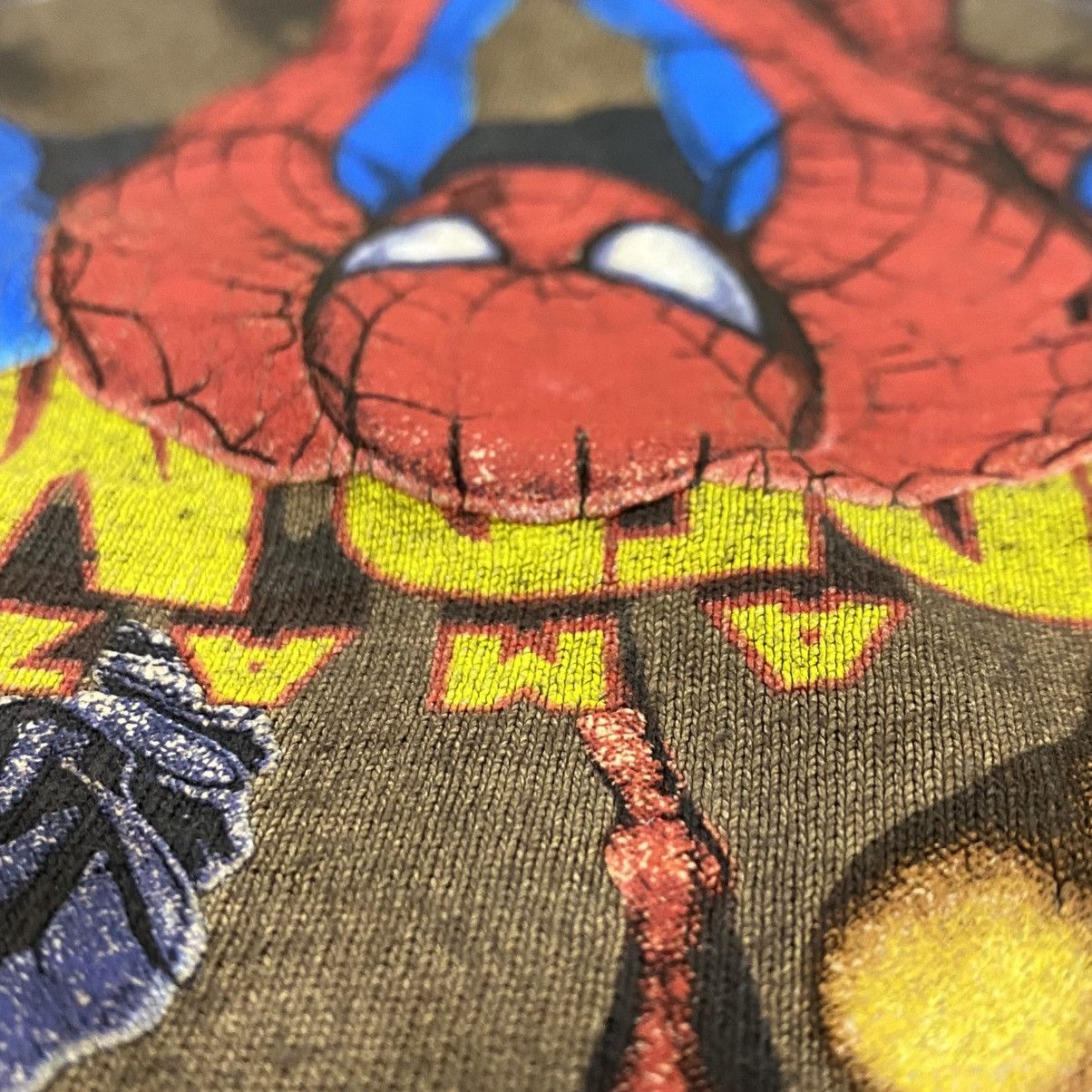 Marvel Comics × Vintage Vintage movie cartoon the amazing spiderman vs. Villain Size US S / EU 44-46 / 1 - 8 Thumbnail