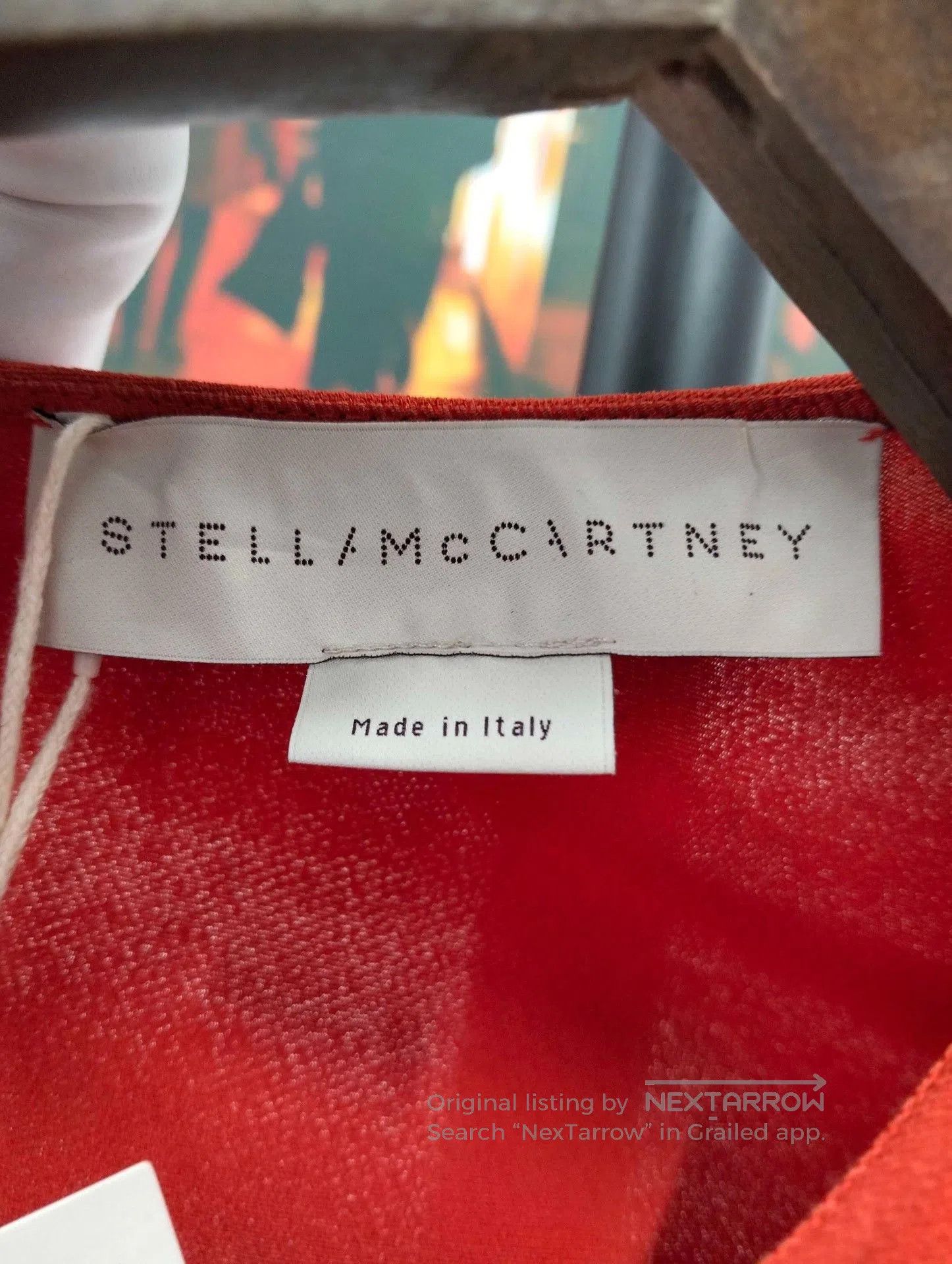 Stella McCartney STELL/McC RTNER Red Short-Sleeve Dress. Size S / US 4 / IT 40 - 3 Thumbnail