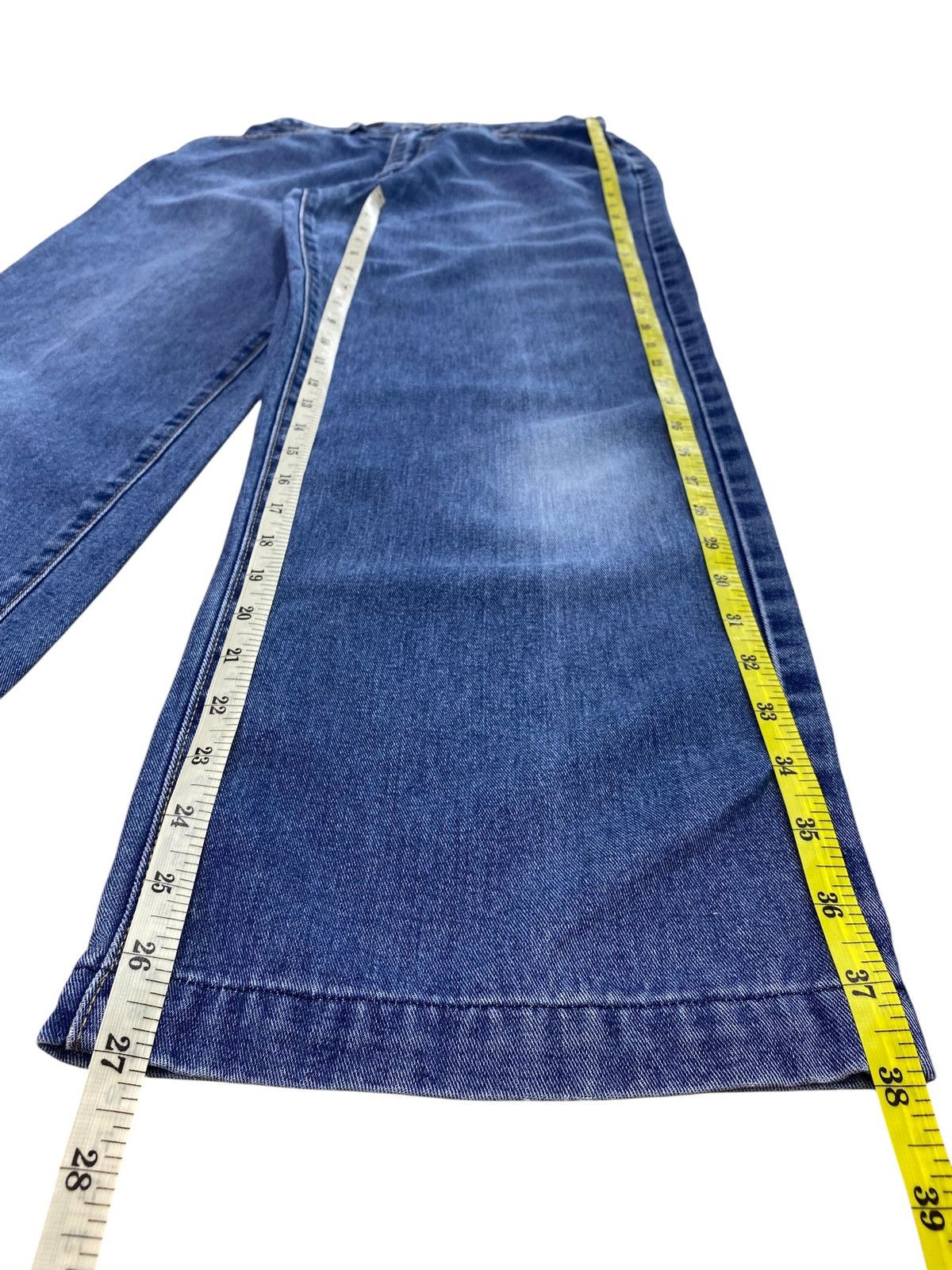 Japanese Brand Japanese Brand Bobson Faded Blue Wash Baggy style Jeans Size US 28 / EU 44 - 11 Thumbnail