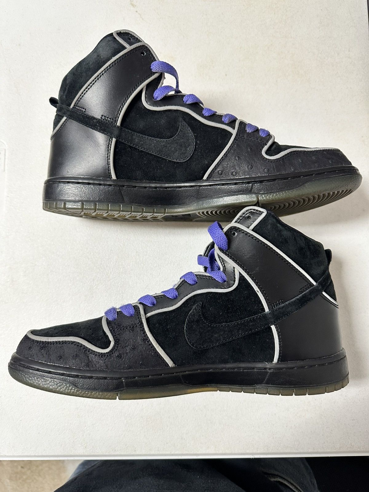 Nike SB Nike sb high black purple box Size US 10.5 / EU 43-44 - 2 Thumbnail