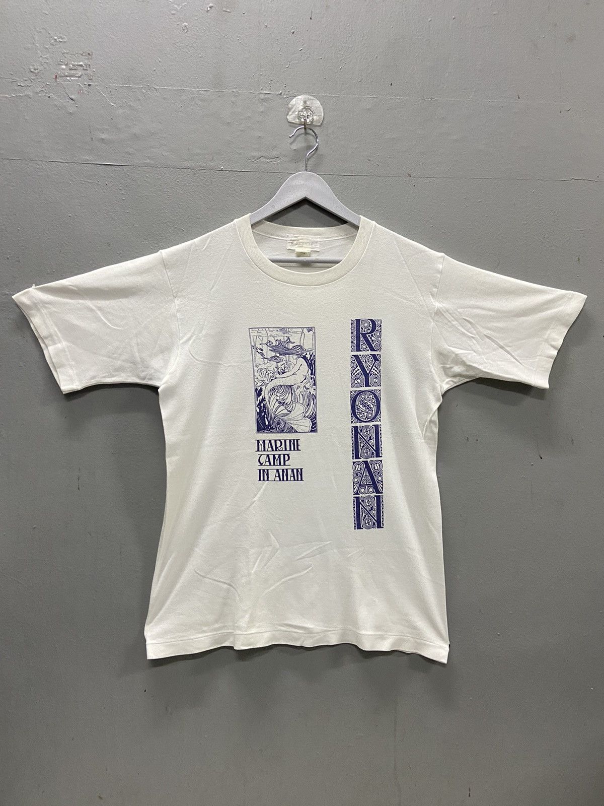 Grand Slam VINTAGE RYONAN HIGH SCHOOL MARINE CAMP IN ANAN TEE SHIRT Size US M / EU 48-50 / 2 - 1 Thumbnail