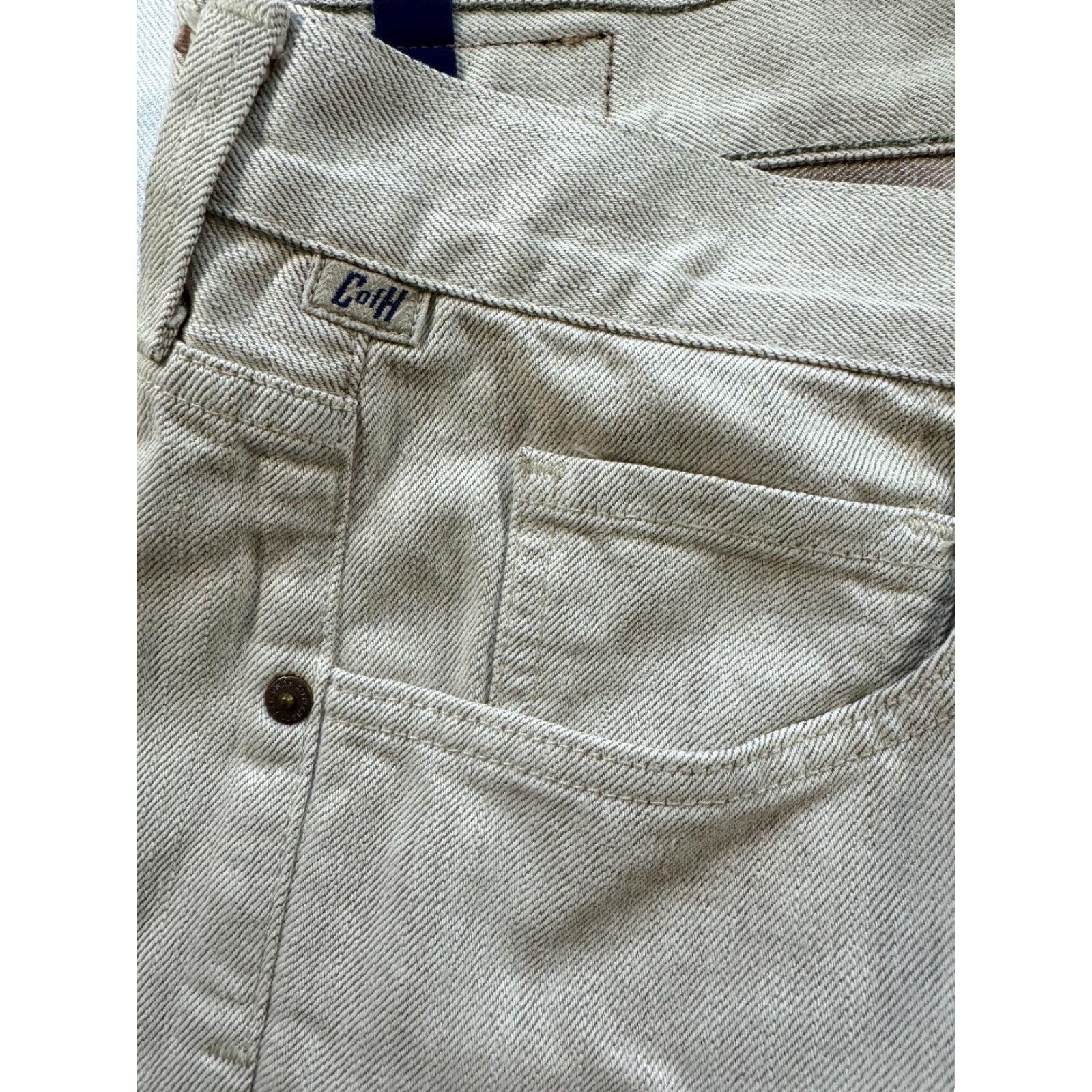 Citizens Of Humanity VINTAGE Citizens of Humanity Jeans Pants Mens 40x30 Tan Beige Sid 1875 Size US 40 / EU 56 - 4 Thumbnail