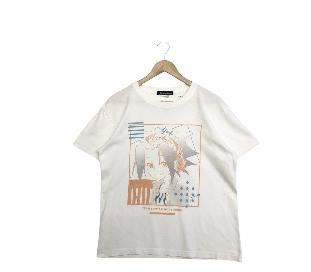 Anime Shaman King Anime Series Yoh Asakura Anime Tshirt Size US M / EU 48-50 / 2 - 1 Thumbnail