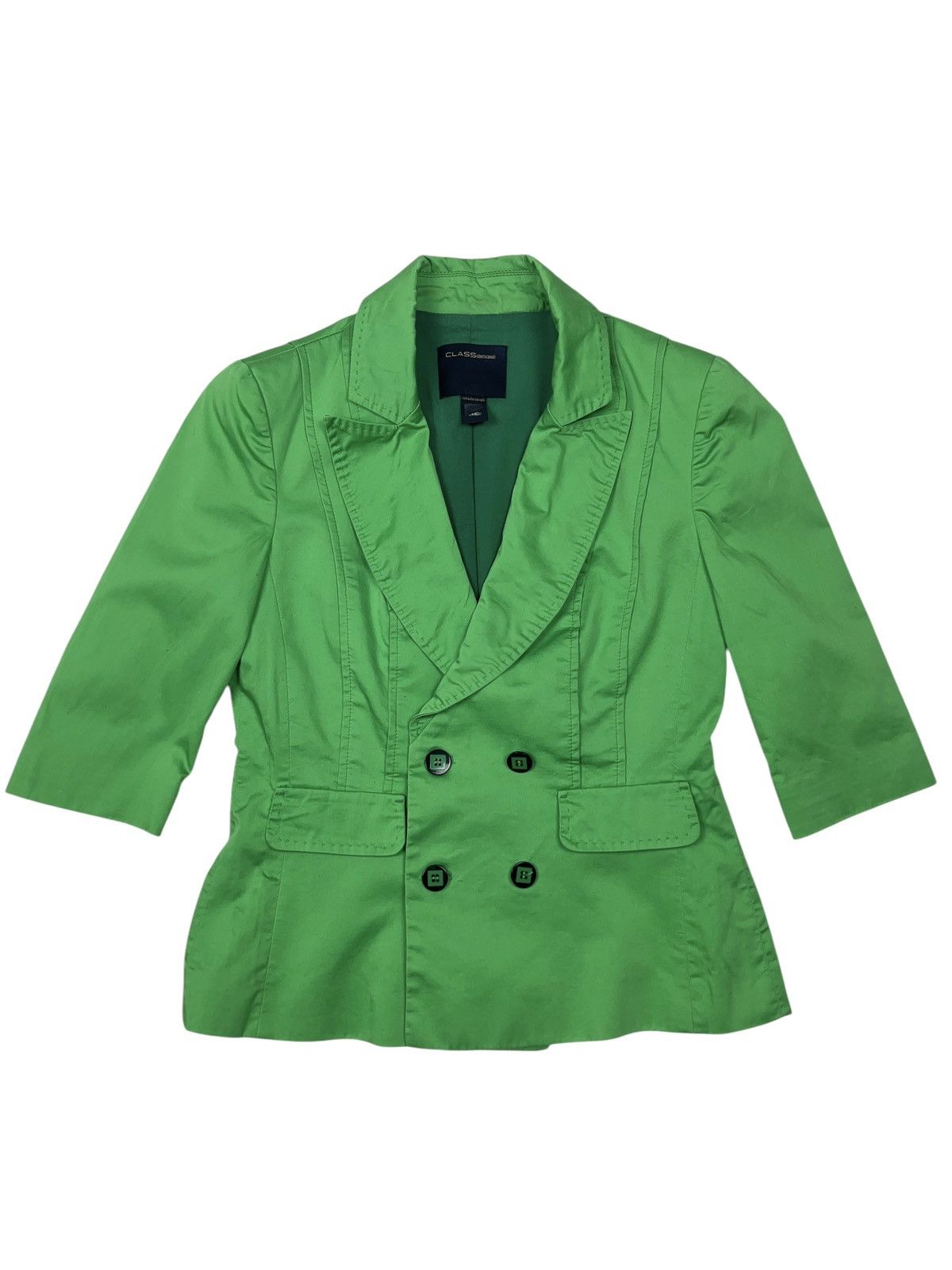 Cavalli Class × Roberto Cavalli × Vintage Vintage Class Roberto Cavalli Double Breasted Blazer Size L / US 10 / IT 46 - 1 Thumbnail