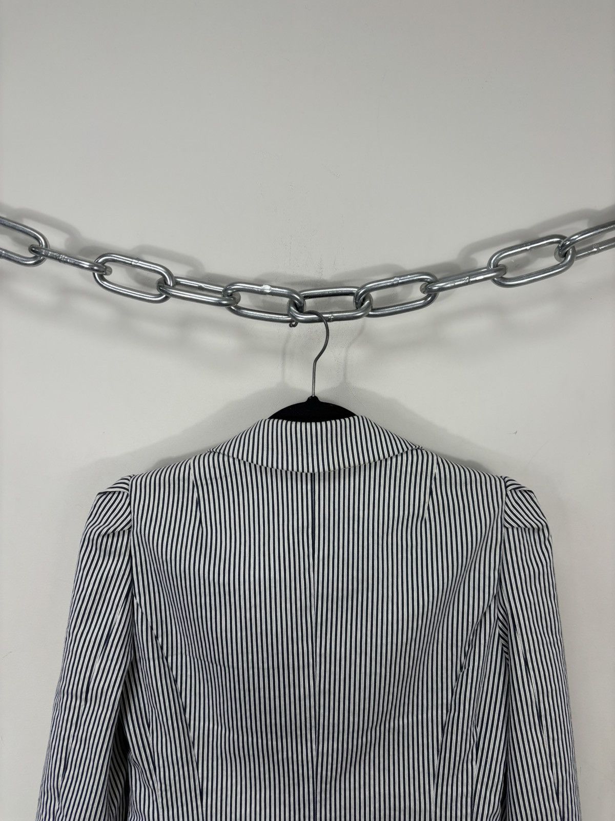 Nanette Lepore Nanette Lepore Women’s Striped 3-Buttons Blazer Jacket Size S / US 4 / IT 40 - 14 Thumbnail
