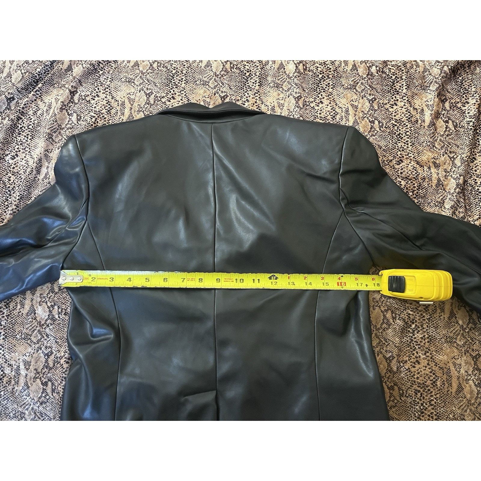 Generation Love Generation Love Delilah faux leather Blazer Gold Buttons M Size M / US 6-8 / IT 42-44 - 6 Thumbnail