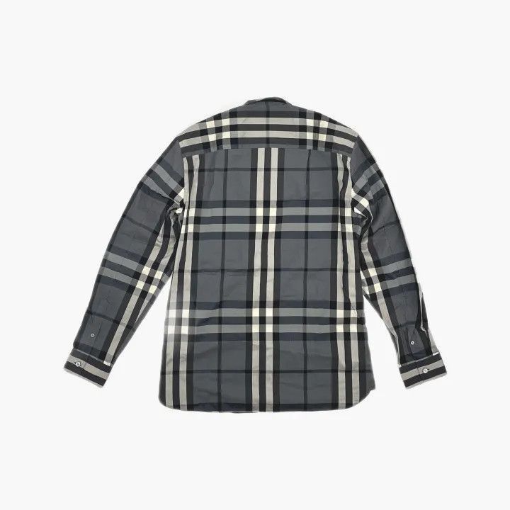 Burberry Burberry Burberry Long Sleeve Shirt in Charcoal Gray-2507 Size US M / EU 48-50 / 2 - 3 Thumbnail