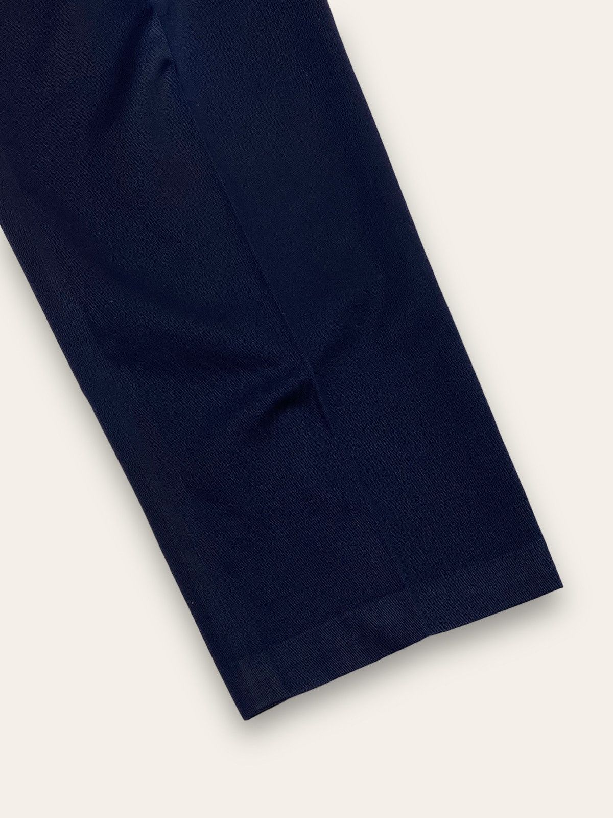 Lacoste 90s Vintage LACOSTE CHEMISE Navy Faded Baggy Pants Size US 38 / EU 54 - 2 Thumbnail