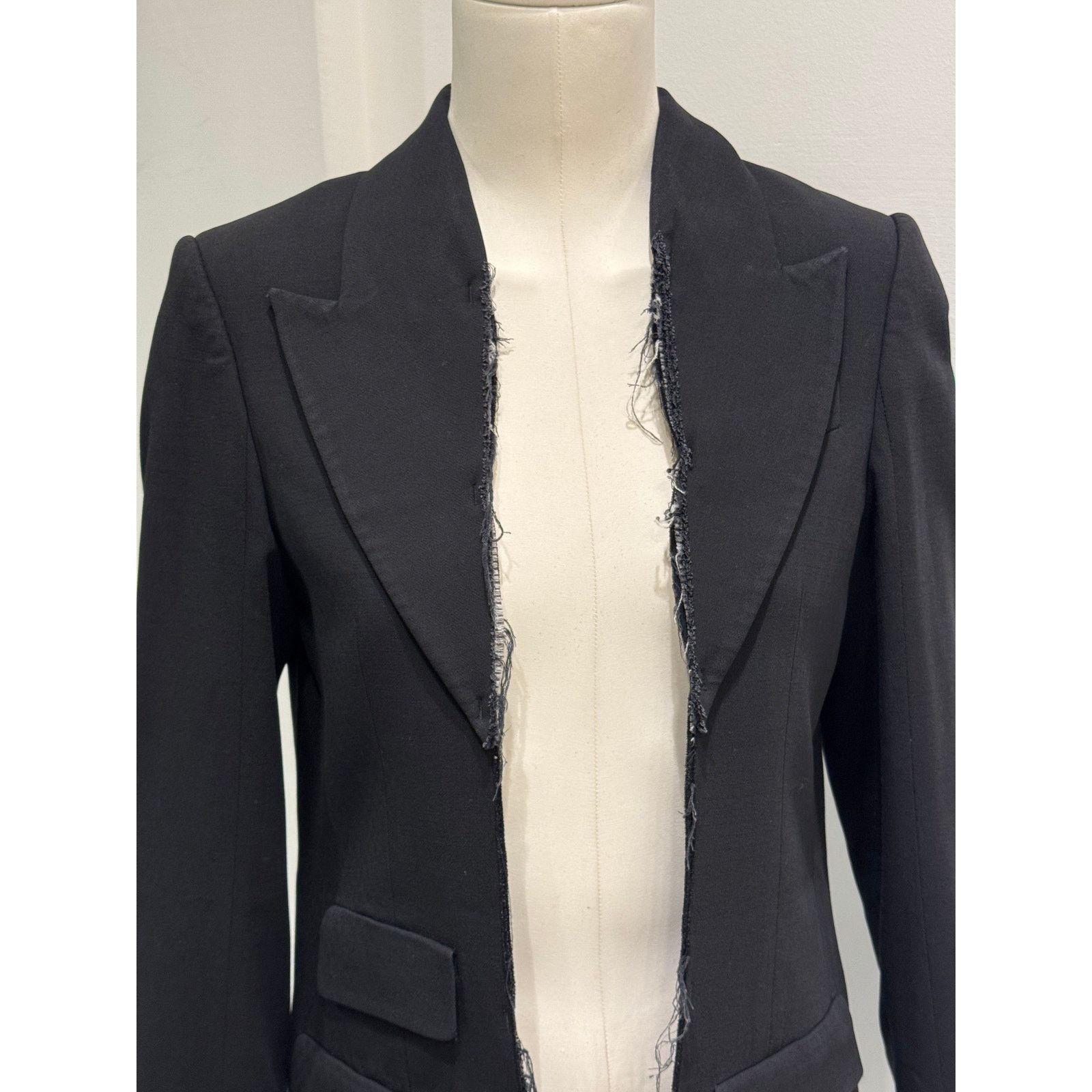 Maison Margiela A/W2002 Maison Margiela runway deconstructed blazer jacket Size S / US 4 / IT 40 - 7 Thumbnail