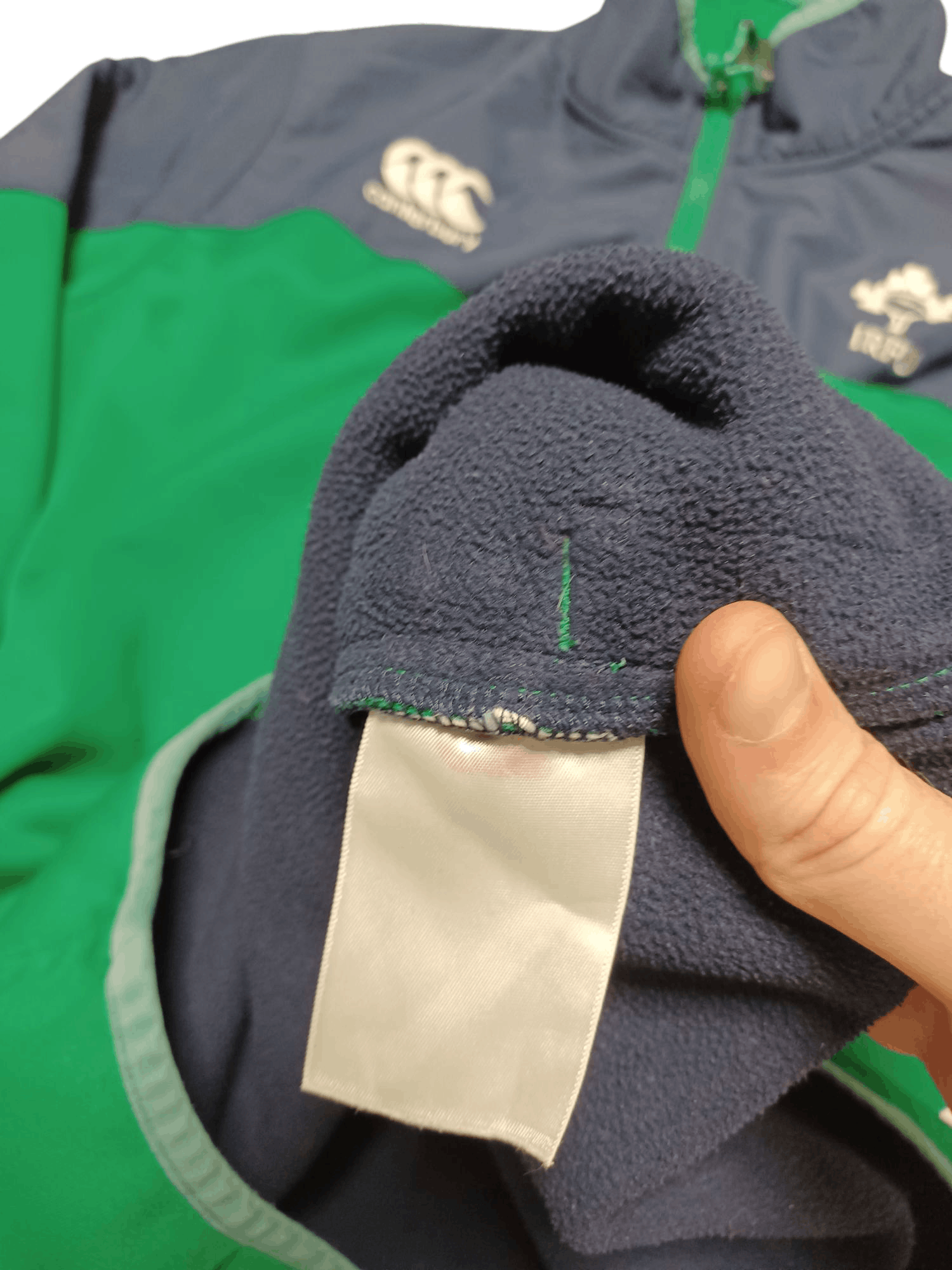 Canterbury of New Zealand IRELAND RUGBY TEAM CANTERBURY TRAINING 1/3 SWEATSHIRT Size US L / EU 52-54 / 3 - 5 Thumbnail