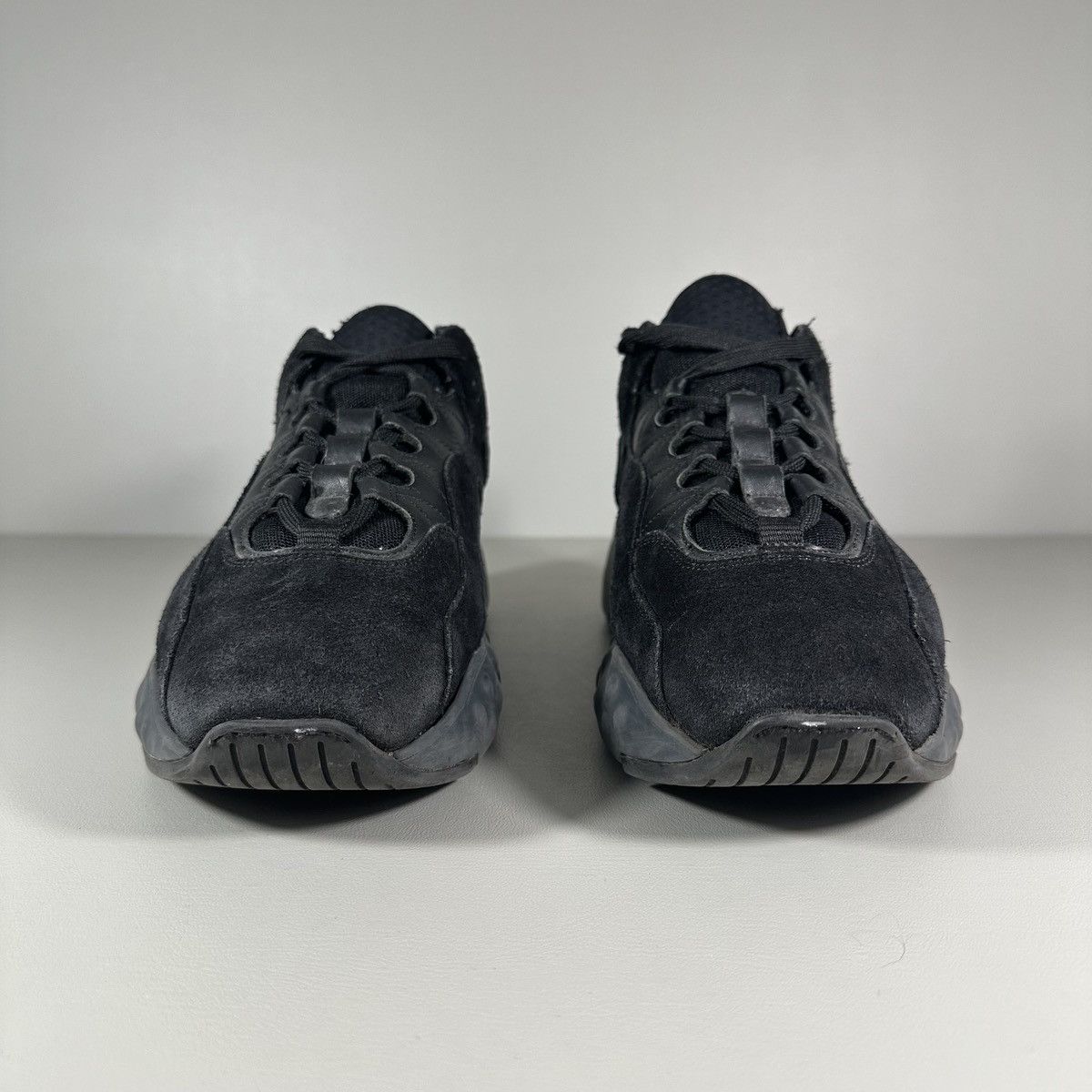 Acne Studios Acne Studios Rockaway Manhattan Chunky Black Suede Sneakers Size US 11 / IT 41 - 3 Thumbnail