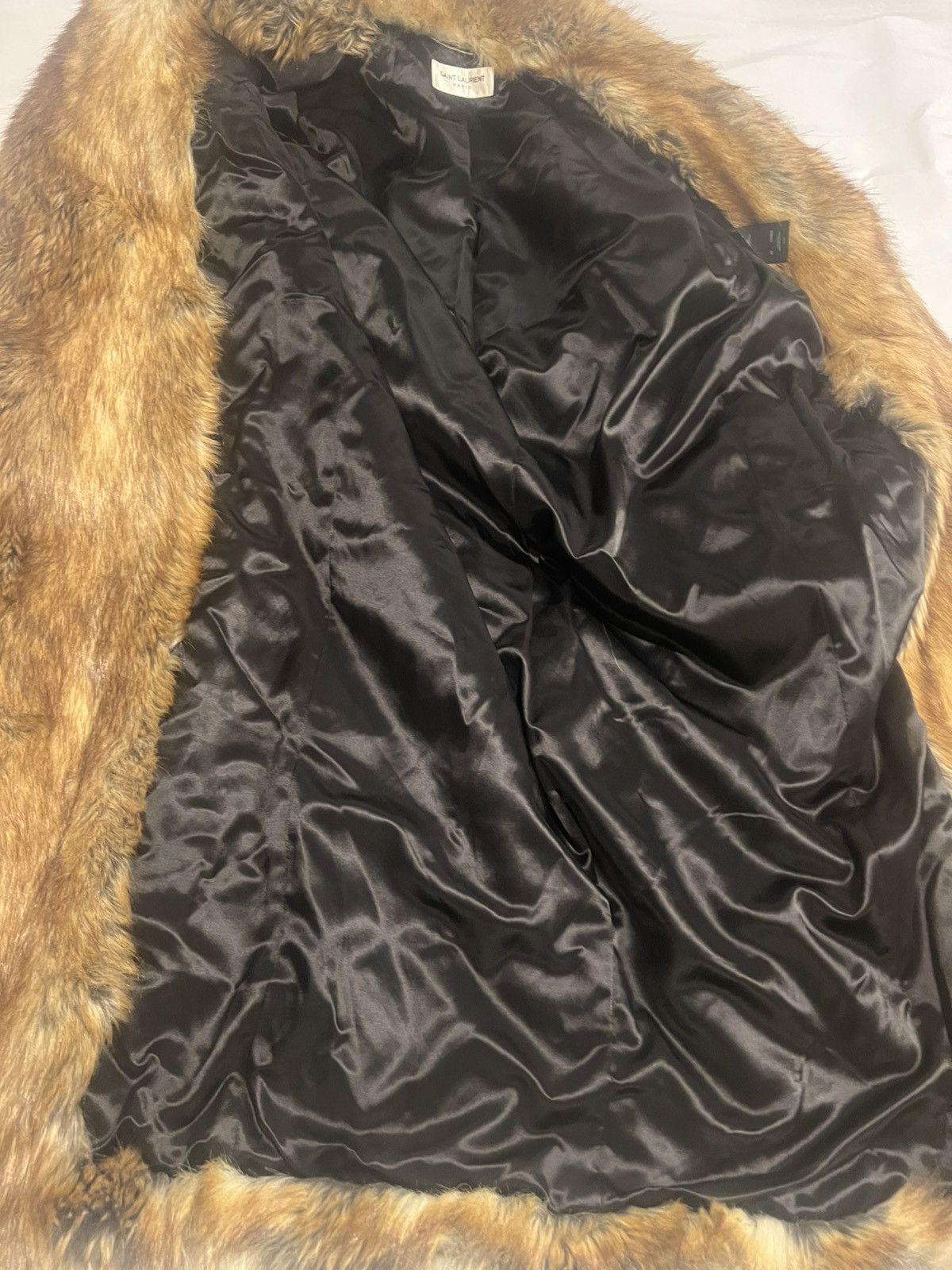 Saint Laurent Paris Saint Laurent men’s faux fur coat. 44/S-XL $12800 Size US S / EU 44-46 / 1 - 12 Thumbnail