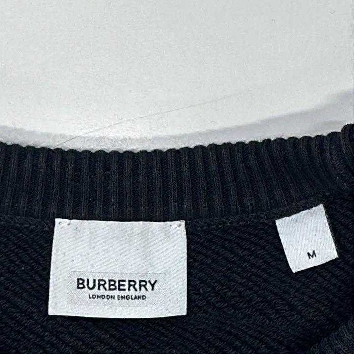 Burberry Burberry Burberry SS23 Logo Embroidered Sweatshirt for Men Size US M / EU 48-50 / 2 - 3 Thumbnail