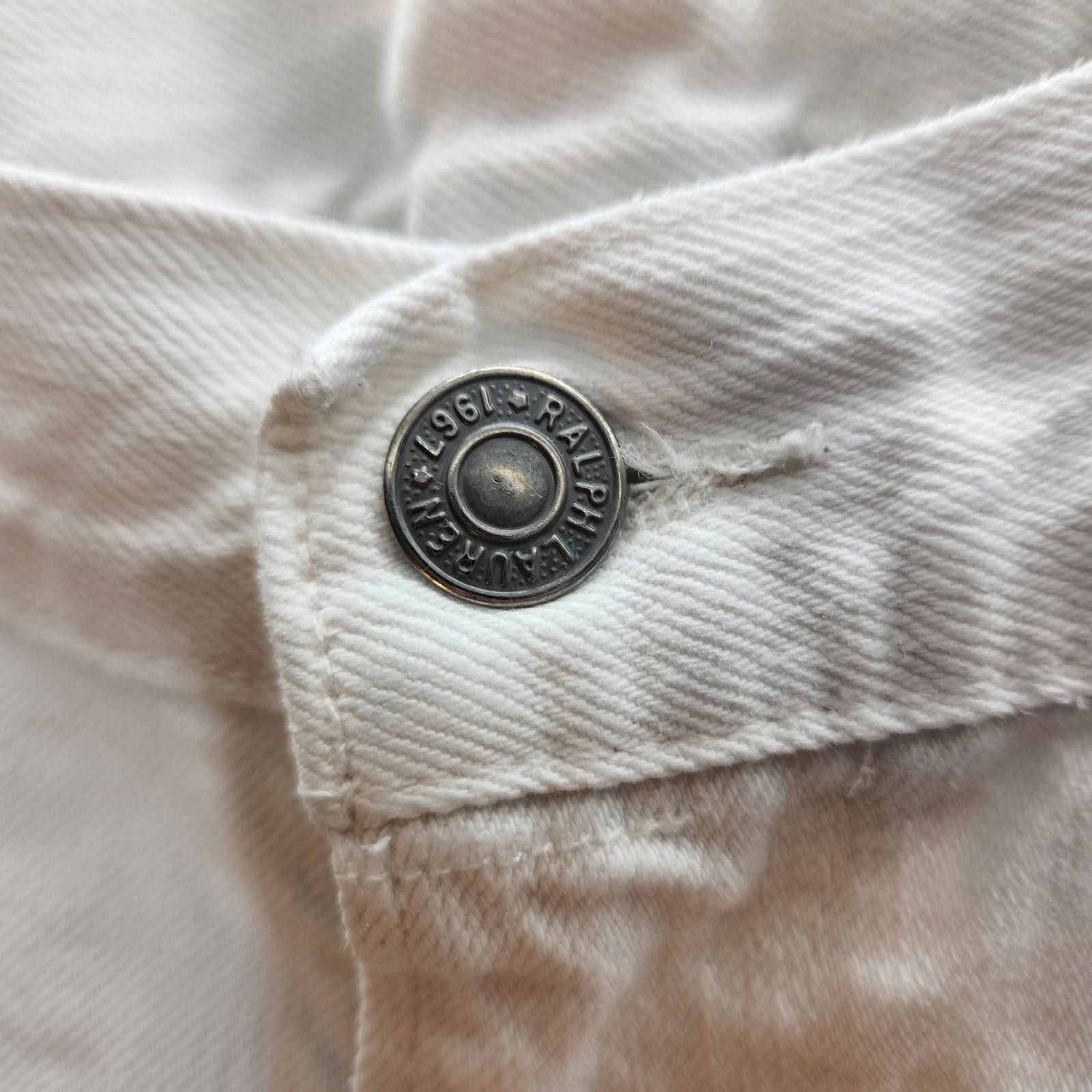Polo Ralph Lauren Polo Varick Slim Straight White Jeans Size 36x32 Size US 36 / EU 52 - 5 Thumbnail