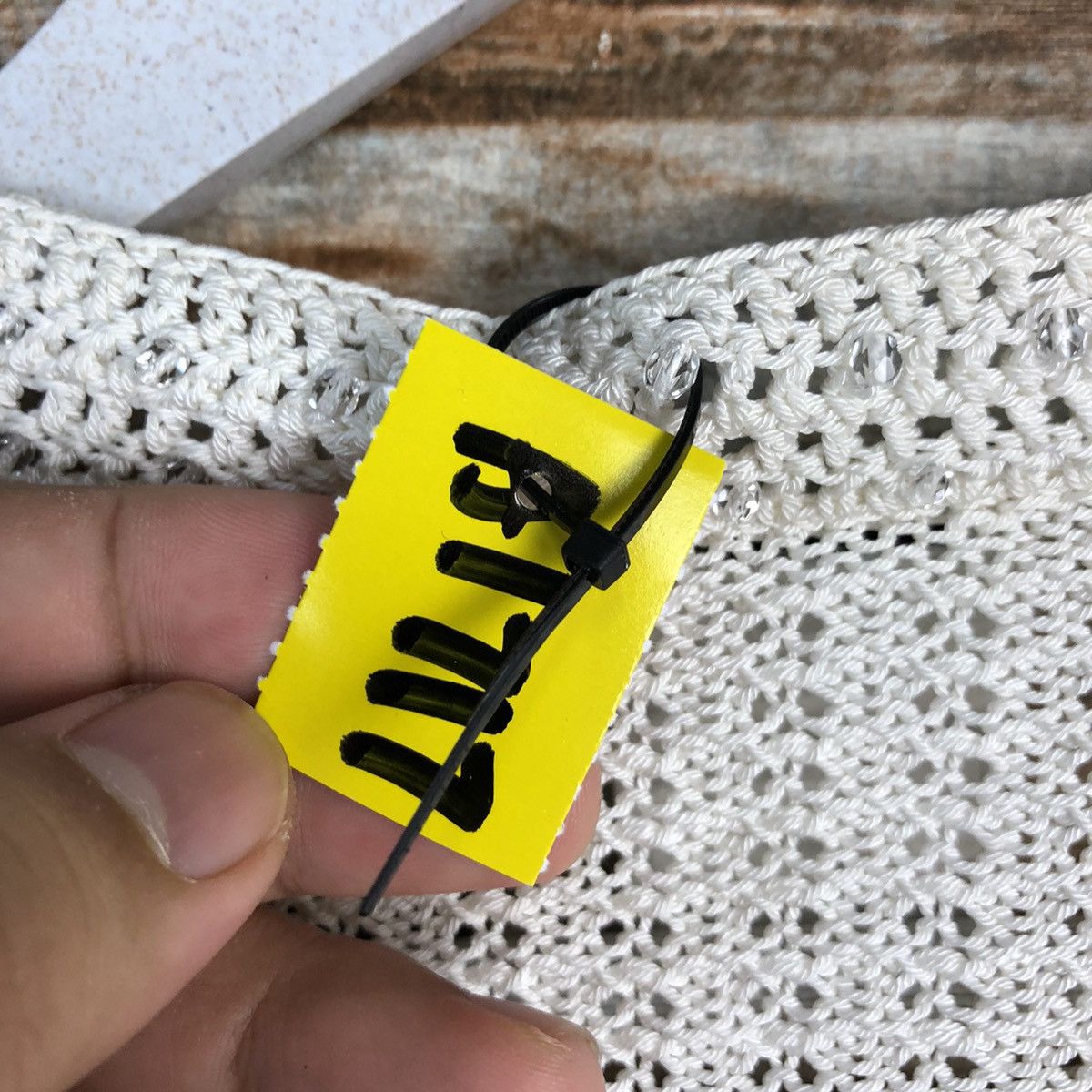 Chanel DL Chanel vintage crochet White Knitwear #A1717 Size XS / US 0-2 / IT 36-38 - 13 Thumbnail