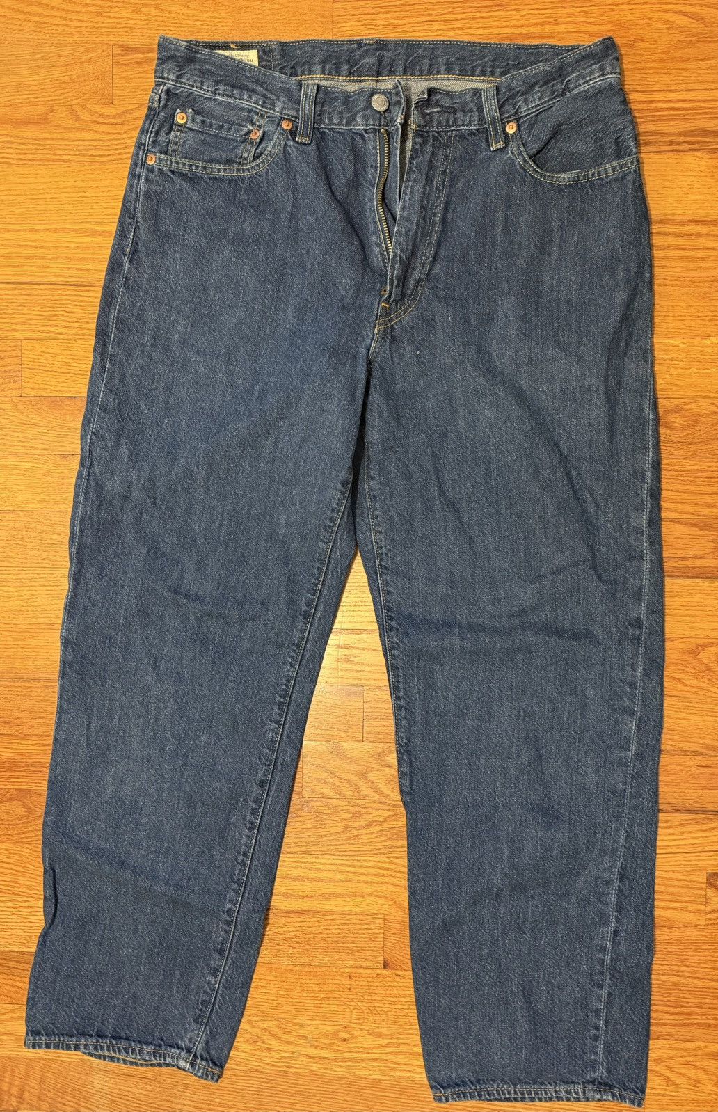 Levi's Levi’s 568 loose/linen straight jeans Size US 33 - 1 Thumbnail