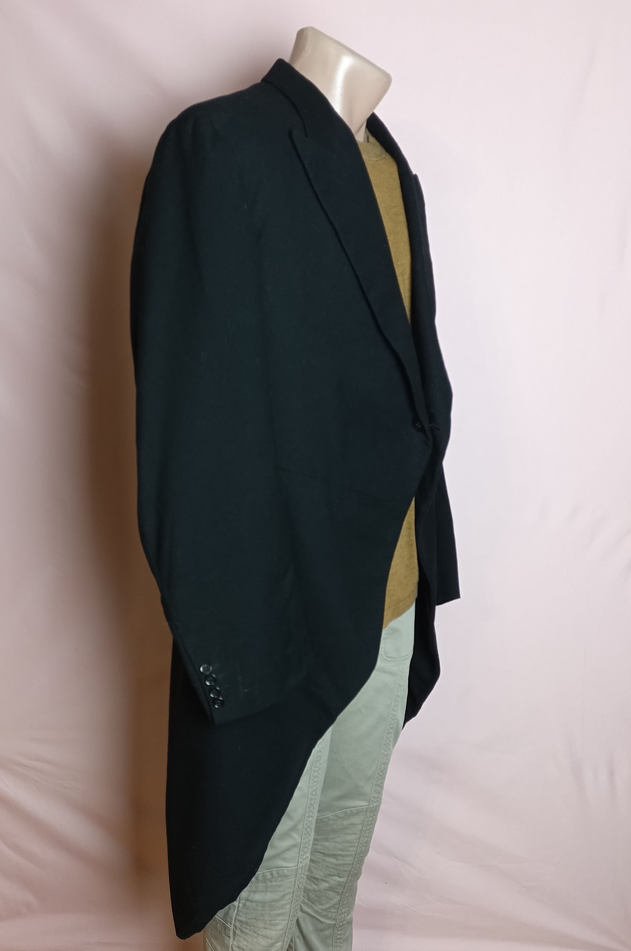 Austin Reed Austin Reed of Regent Street Vintage 1960s Tailcoat Jacket Size 42L - 3 Thumbnail