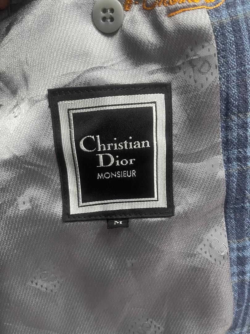 Christian Dior Monsieur Christian Dior Checkered Casual Jacket Size US M / EU 48-50 / 2 - 15 Thumbnail