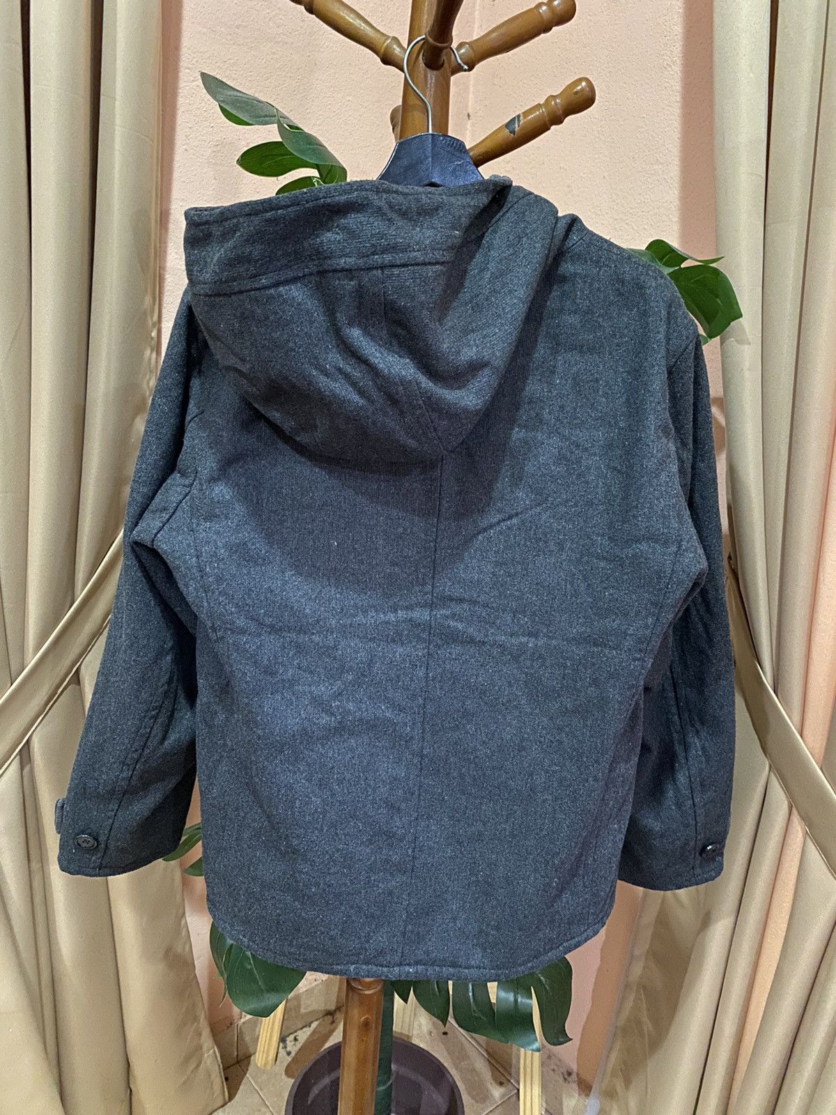 Johnbull Johnbull Wool-Blend Hooded Jacket - Modern and Sophisticated Size US M / EU 48-50 / 2 - 9 Thumbnail