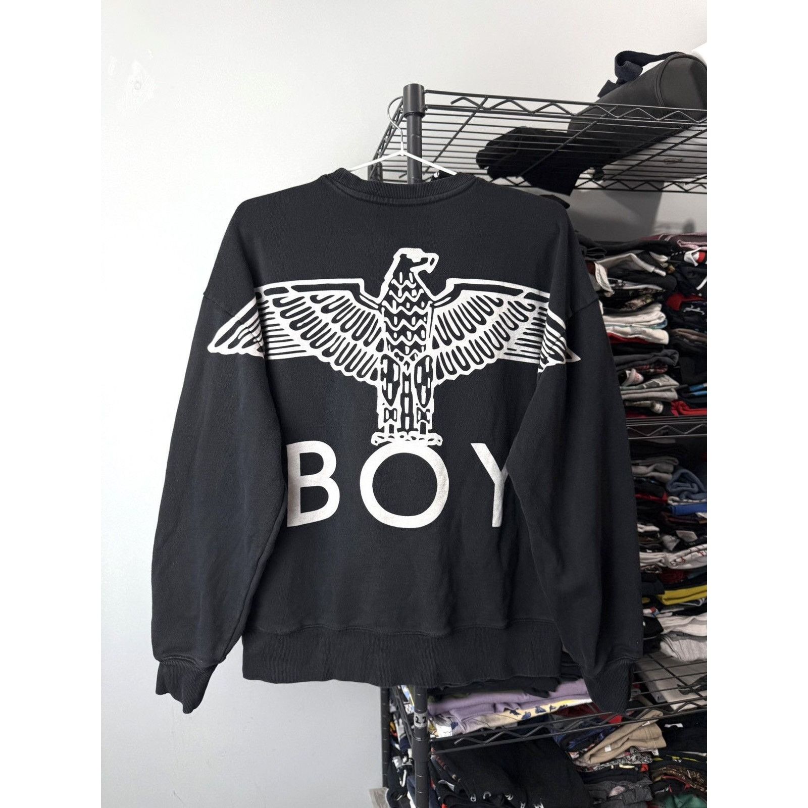 Boy London Rare Vintage Boy London Sweatshirt Hype Y2K Size US M / EU 48-50 / 2 - 1 Thumbnail