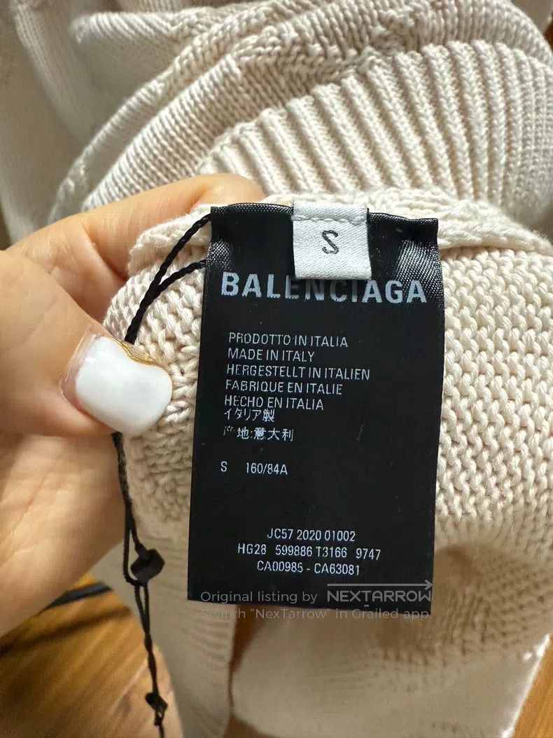 Balenciaga Balenciaga Classic 3D Raised Knit Jacquard Size US S / EU 44-46 / 1 - 4 Thumbnail