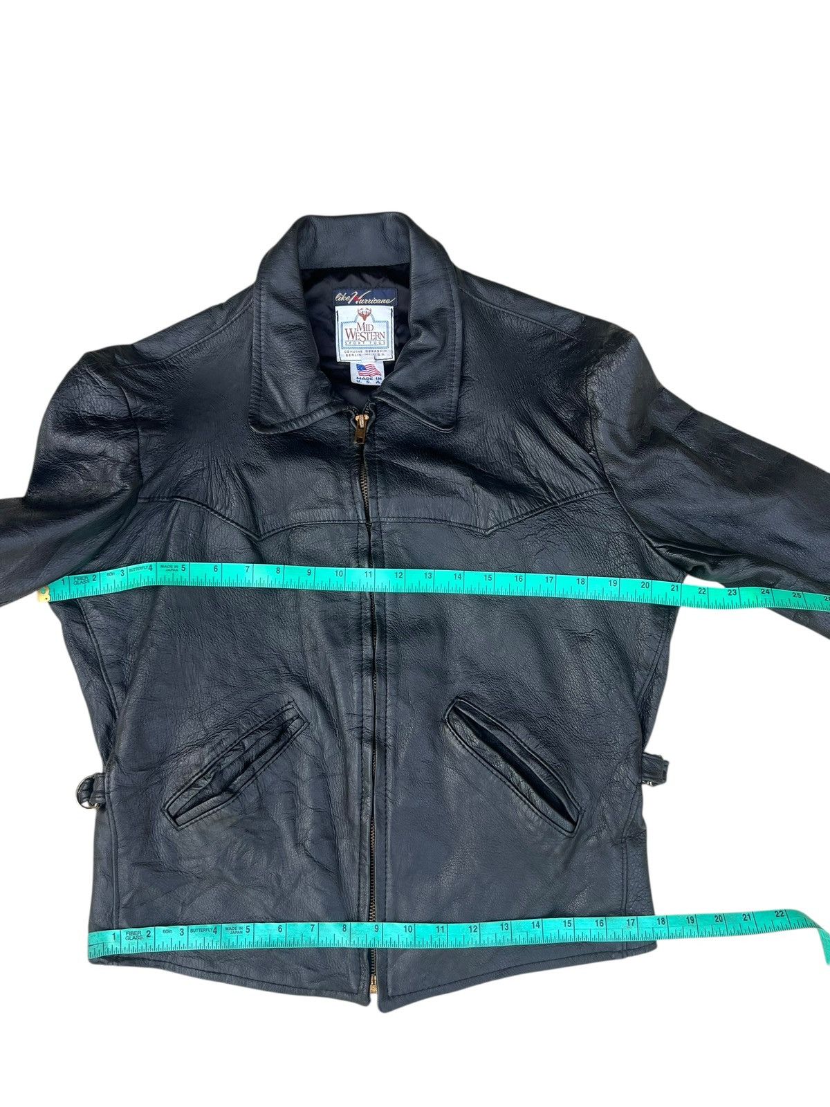 Leather Vintage Mid Western Sport Togs Deerskin Leather Jacket Size US M / EU 48-50 / 2 - 2 Thumbnail