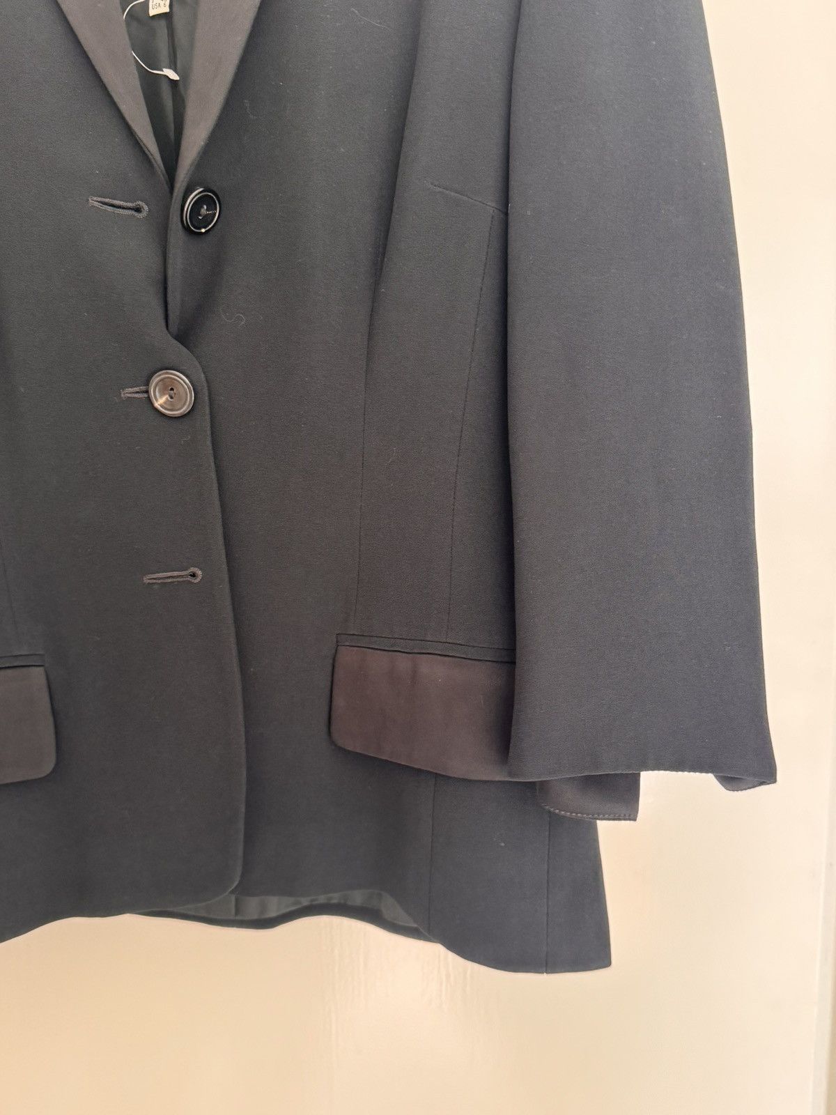 Cerruti 1881 Vintage Cerrutti 1881 Blazer Satin Detail Minimalist Size M / US 6-8 / IT 42-44 - 8 Thumbnail
