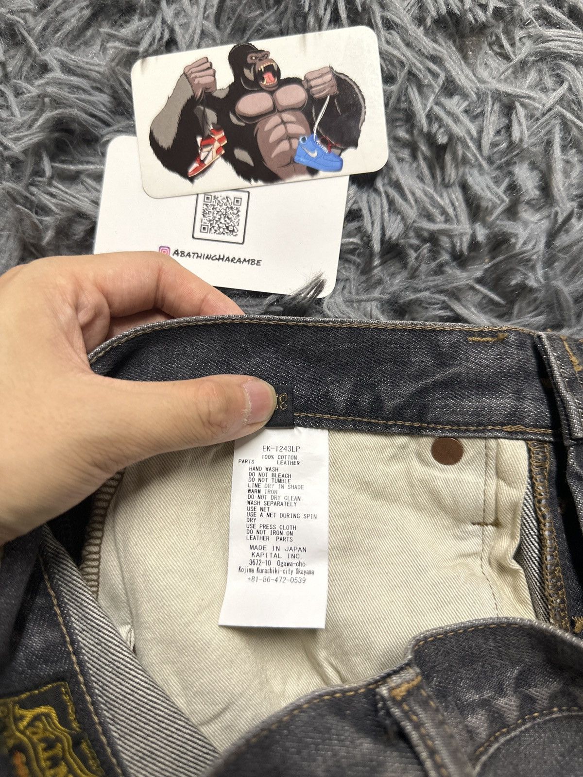 Kapital Kapital Kountry 14oz 5P Monkey CISCO Jeans (studded remake) Size US 32 / EU 48 - 5 Thumbnail