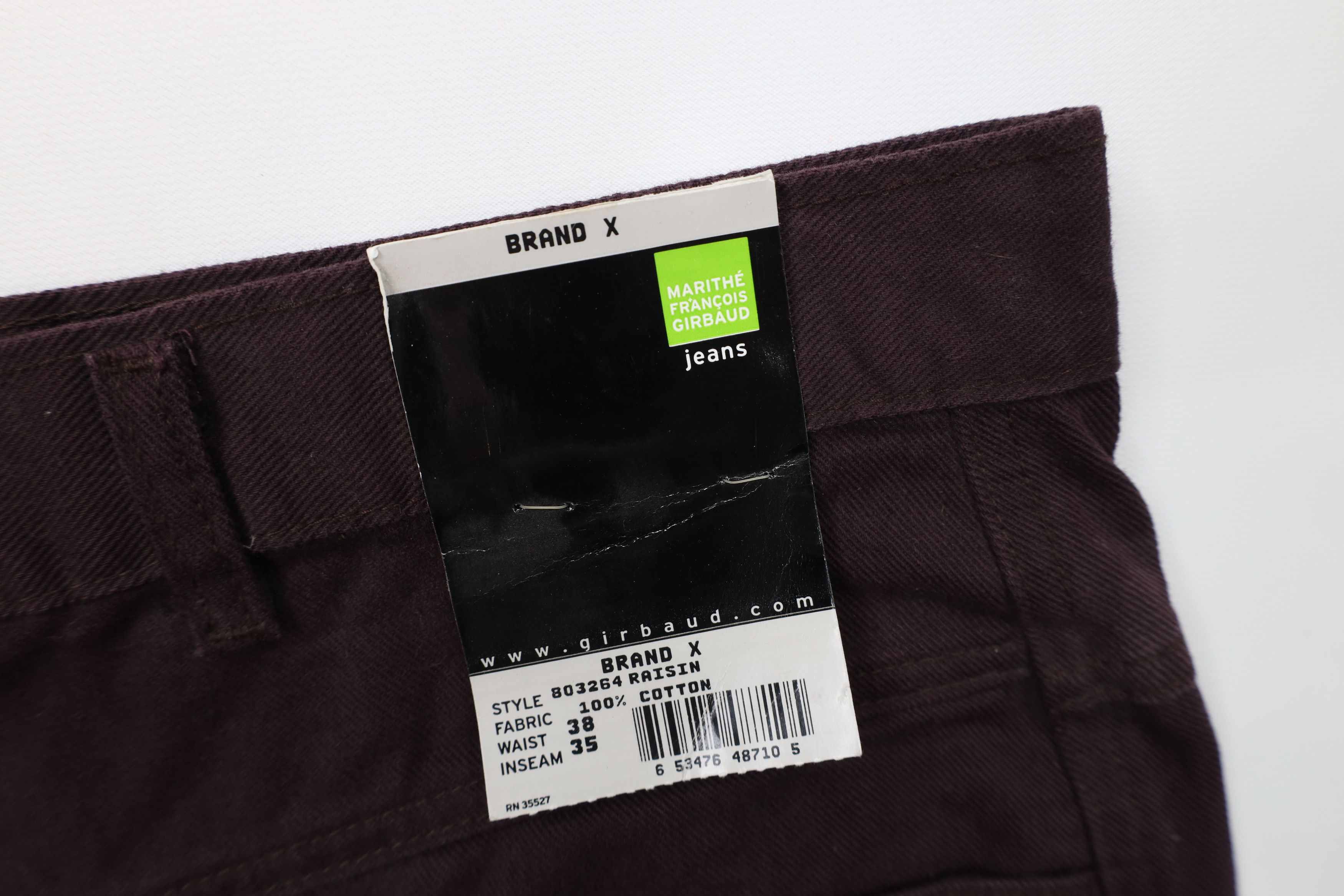 Marithe + Francois Girbaud Deadstock Vintage 90s Marithe Francois Girbaud Jeans Size US 38 / EU 54 - 7 Thumbnail
