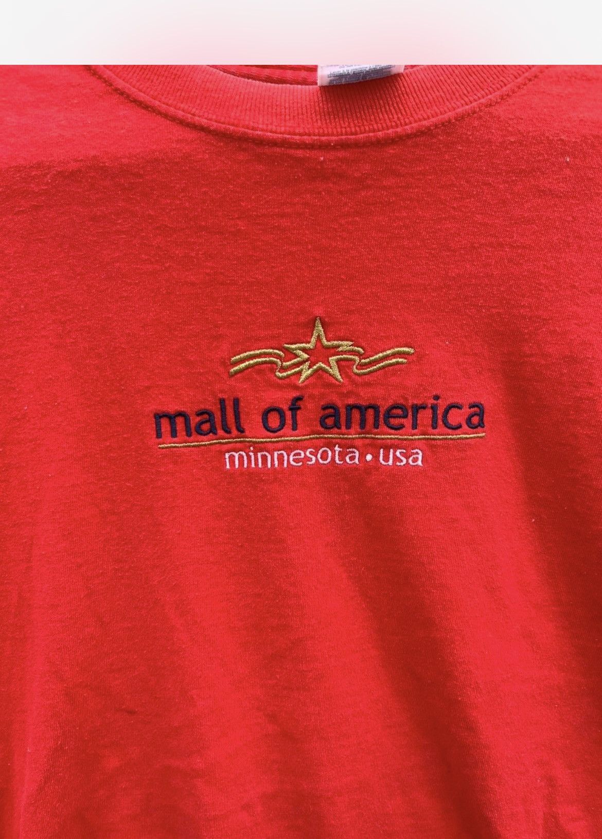 Gildan Vintage 90s/Y2K Mall of America Minnesota T-Shirt Size US XL / EU 56 / 4 - 6 Thumbnail