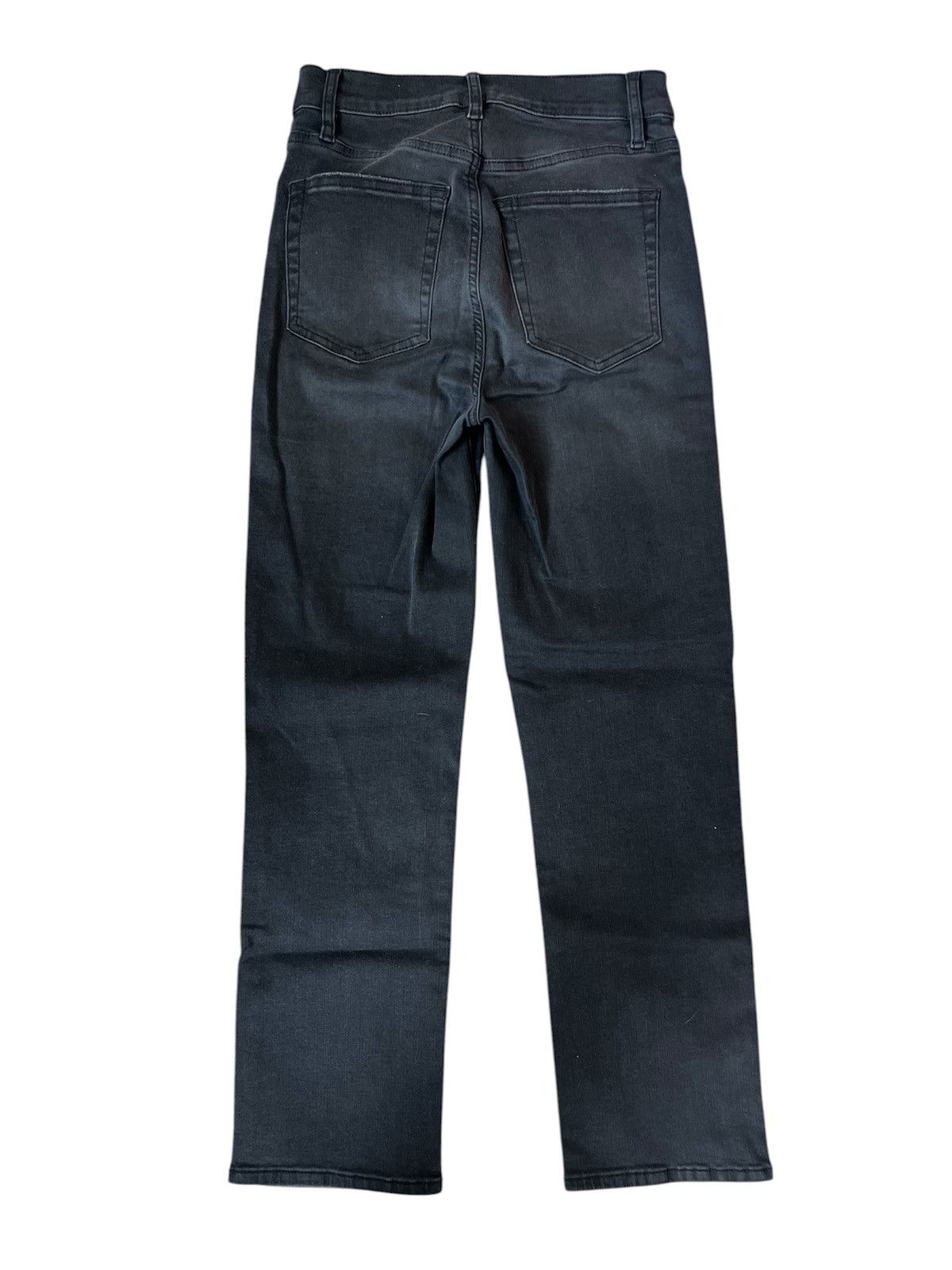 Frame Frame Le Sleek Straight Black Denim Jeans | Size 26 Size 26" / US 2 / IT 38 - 2 Thumbnail