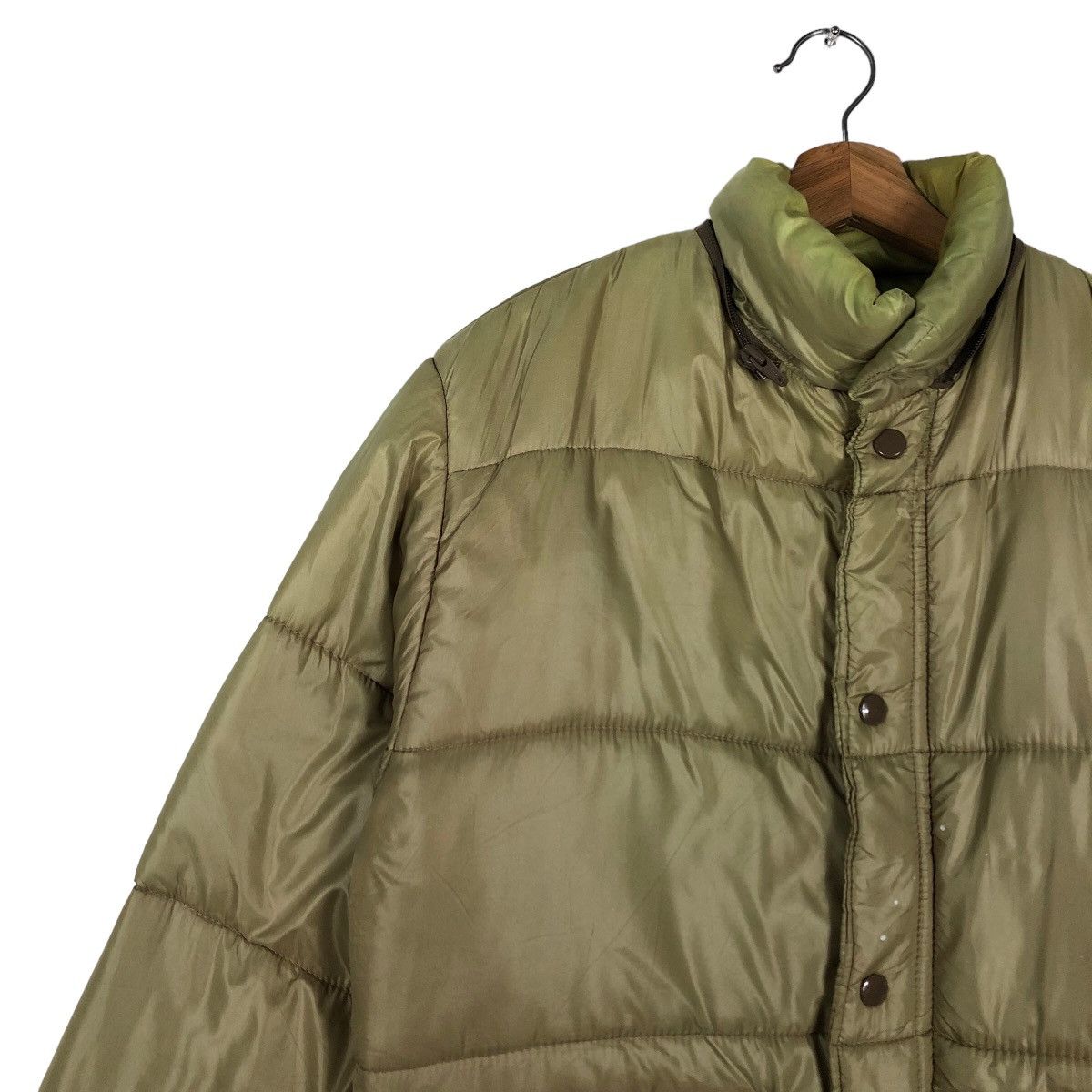 DuPont 🔥90’s Vintage Light Puffer Down Jacket Racing Dupont Dacron Size US M / EU 48-50 / 2 - 6 Thumbnail