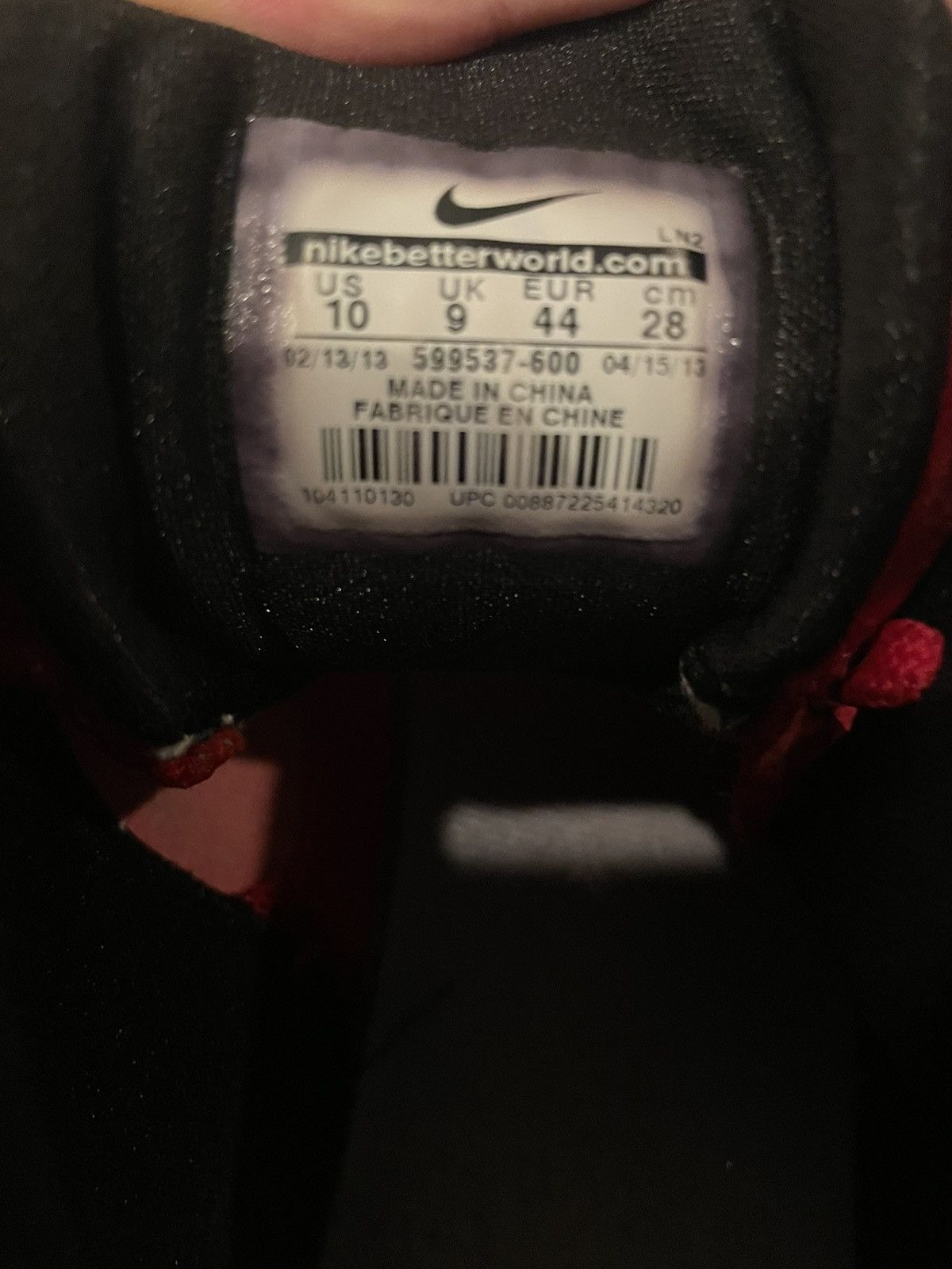 NBA × Nike Nike Hyperdunk 2013 size 10 Size US 10 / EU 43 - 9 Thumbnail