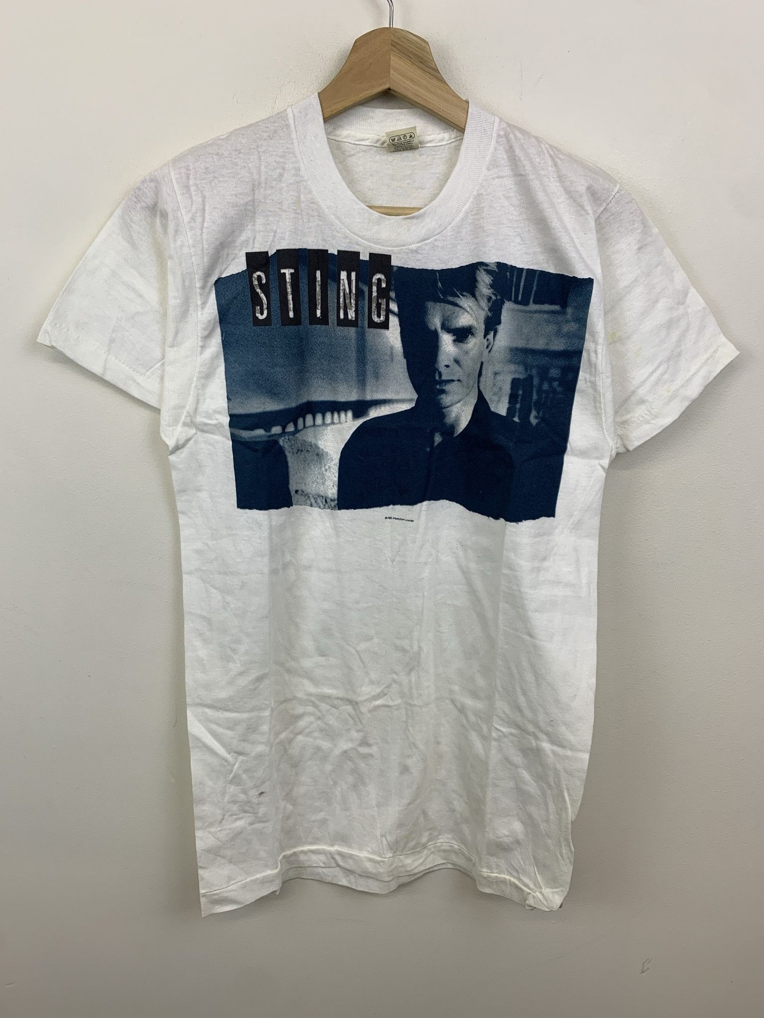 Other Vintage 1980s Sting The Dream of the Blue Turtles Tee Shirt Single Stitch Rare Find Police Tee Size L Size US L / EU 52-54 / 3 - 1 Thumbnail