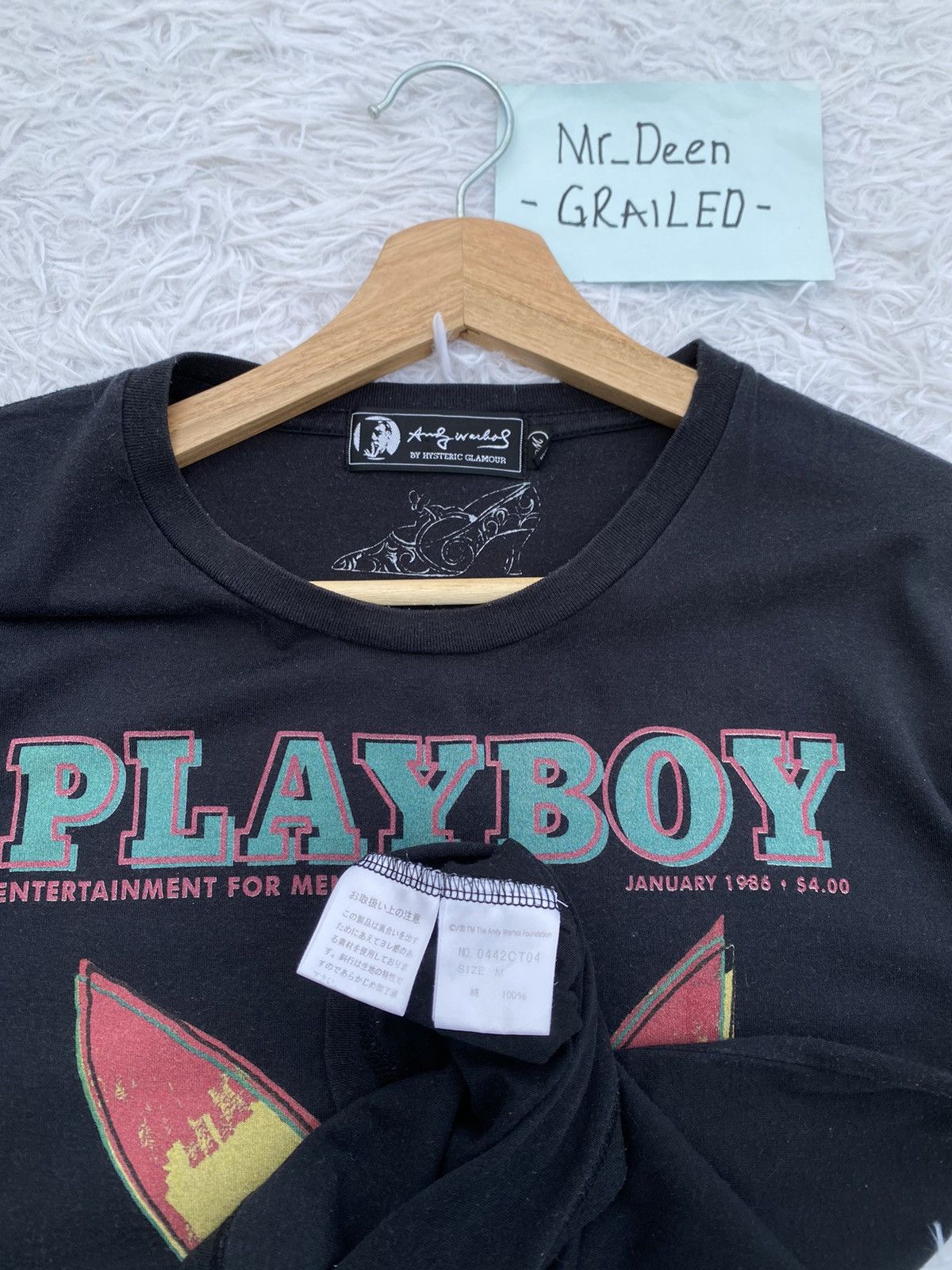 Andy Warhol × Hysteric Glamour Rare Hysteric Glamour x Playboy Tshirt Size US M / EU 48-50 / 2 - 11 Thumbnail