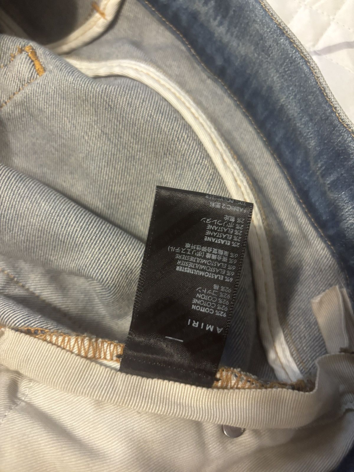 Amiri Amiri MX1 Jean Size US 34 / EU 50 - 6 Thumbnail